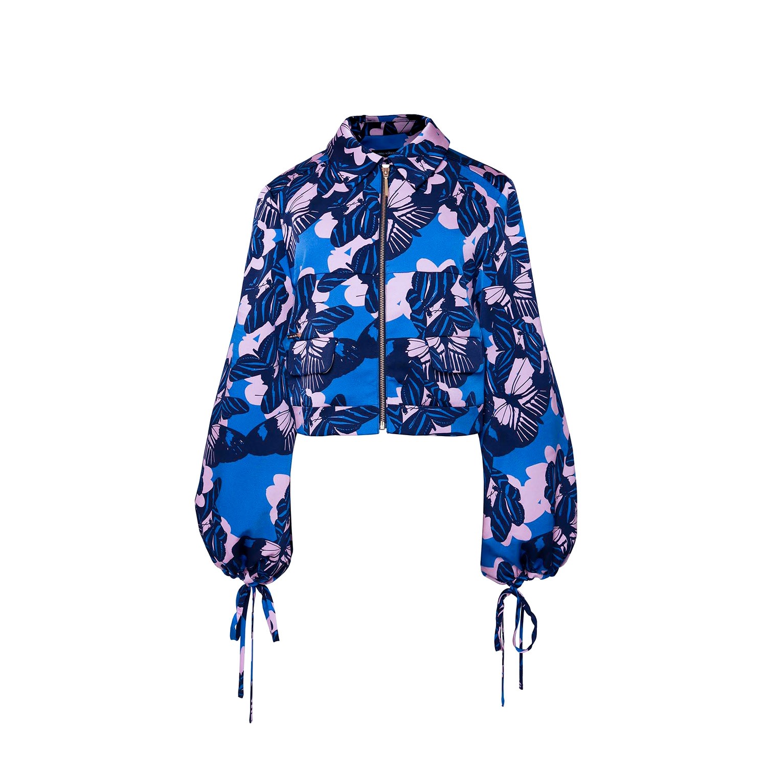 Women’s Teri Jacket- Blue Medium Emma Wallace