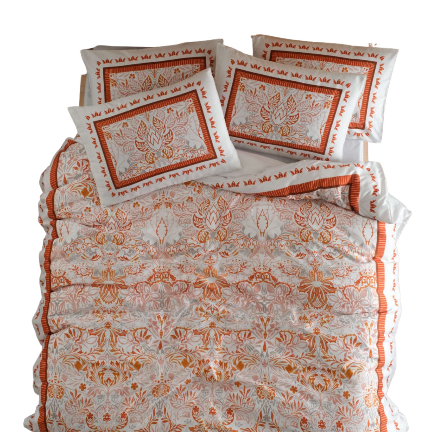Chérx Babylon Cotton Satin Duvet Cover Set