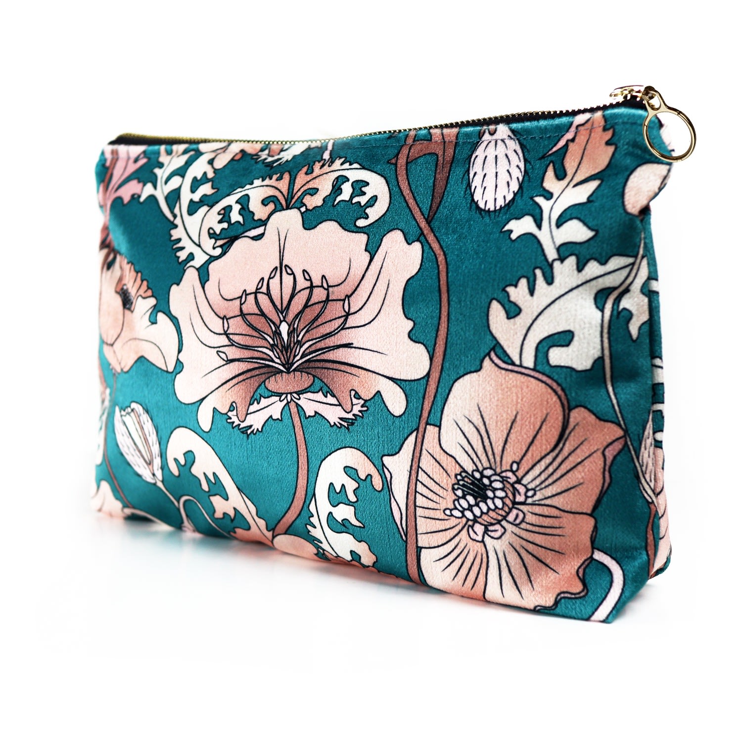 Pink / Purple / Blue Opium Blush Spring Everyday Pouch The Curious Department