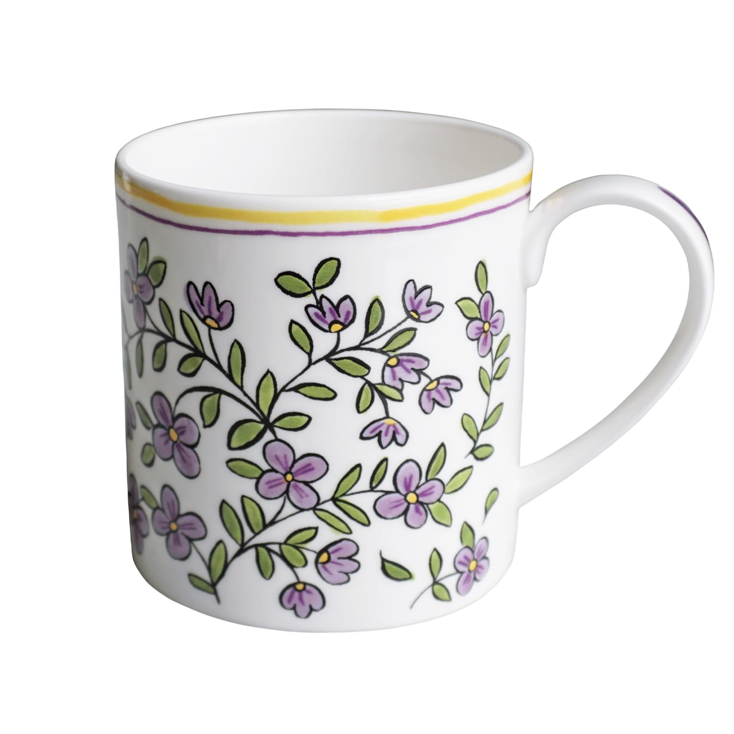 Yellow / Orange / Pink H. Forget Me Not - Mug Version Two Twig New York