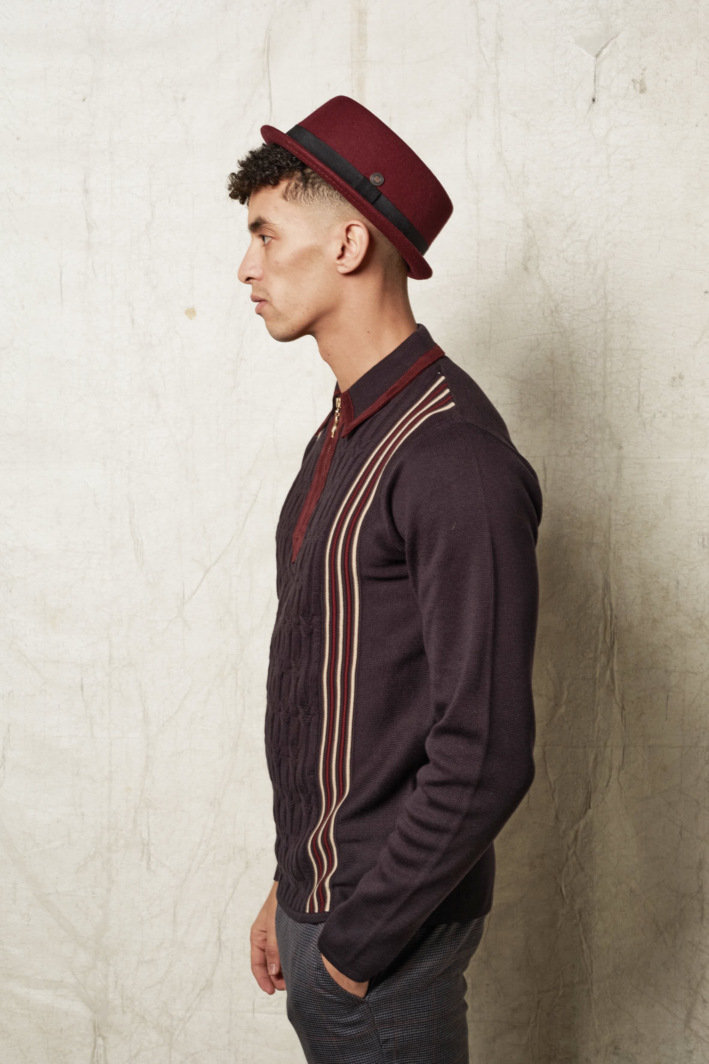 Slub Tweed Cap 251060209 | Chapeau d′ O