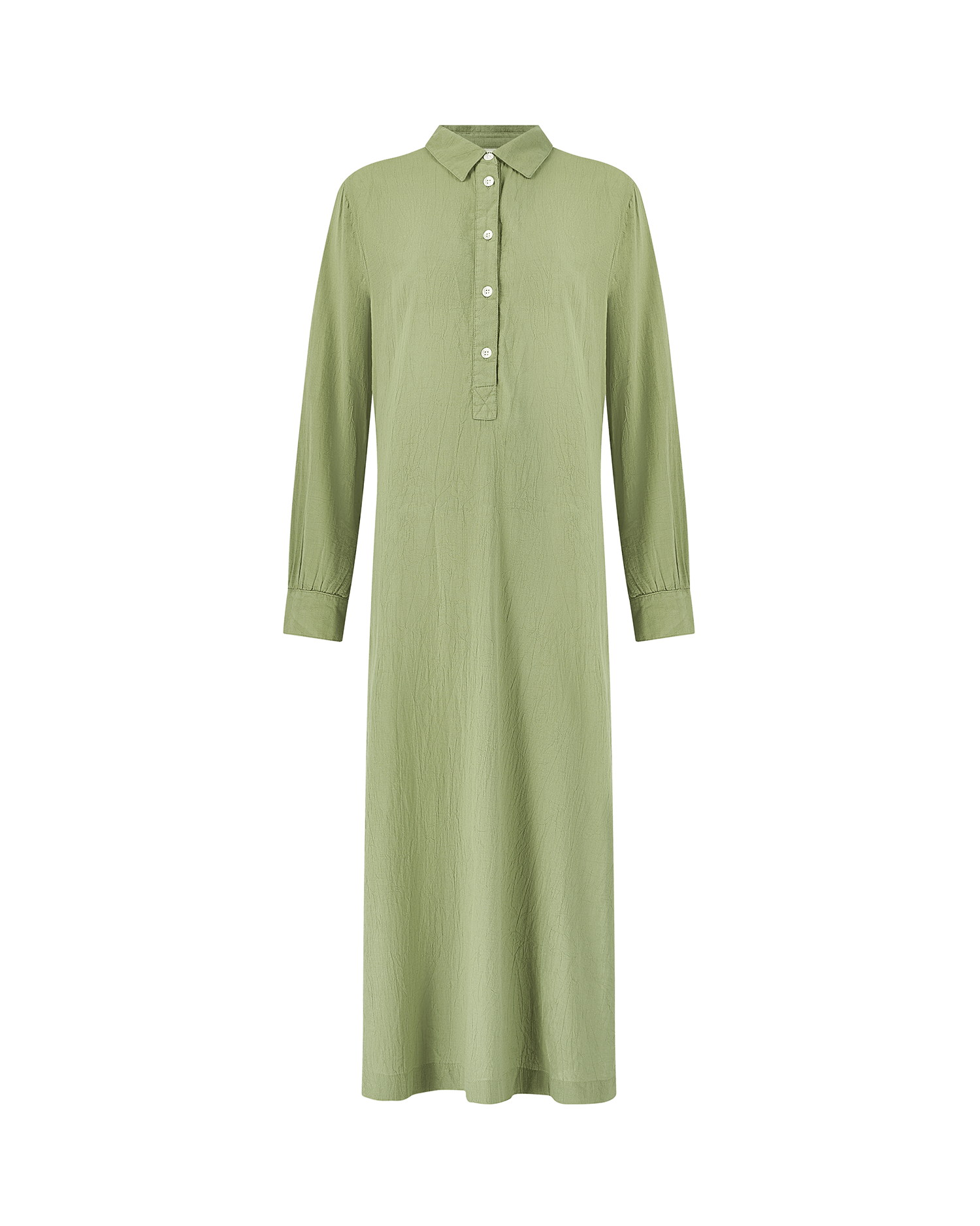 Nudea The Maxi Shirt In Green