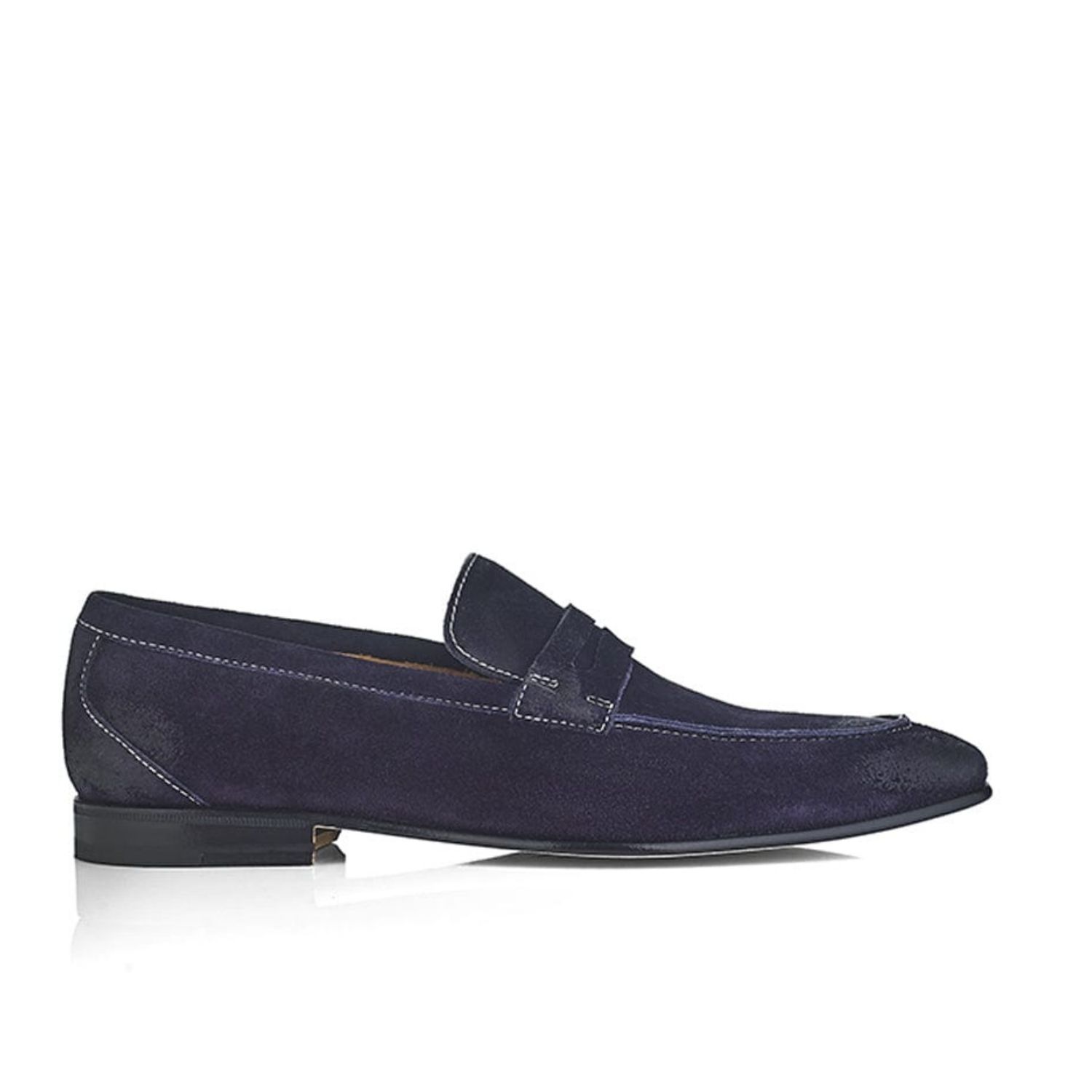 Mariano Shoes Men's Blue Albufeira Loafers Navy In Blue