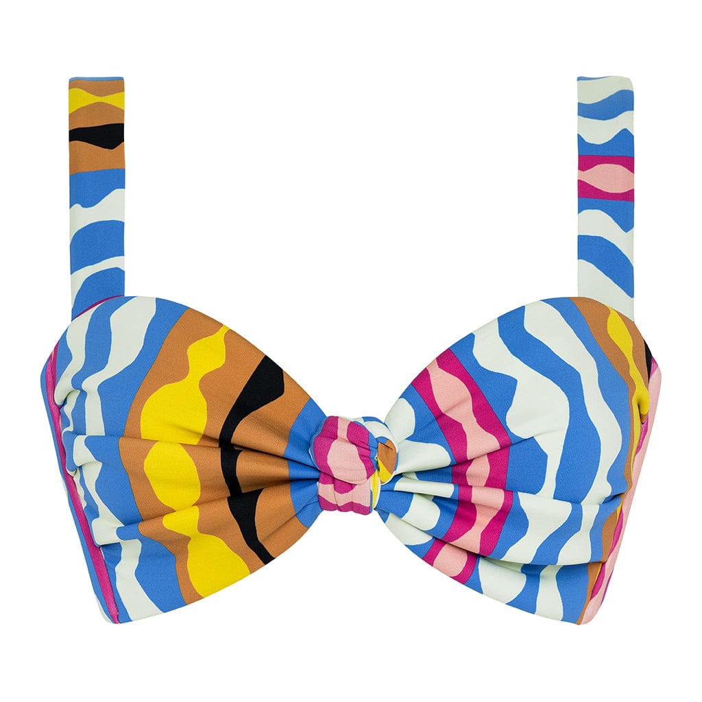 Women’s Abstract Hayden Bikini Top Extra Small Montce Swim