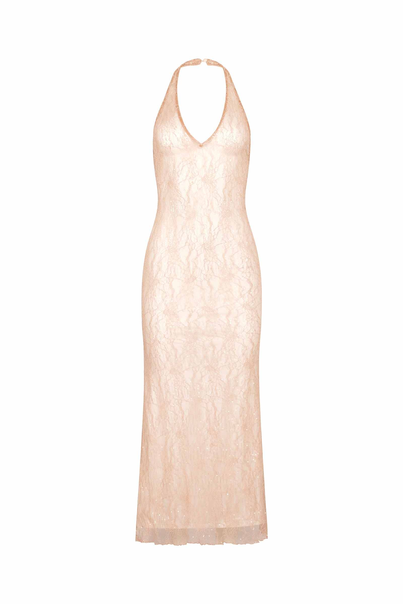 Women's Neutrals Venus Dress Pearl | Large | God Save Queens