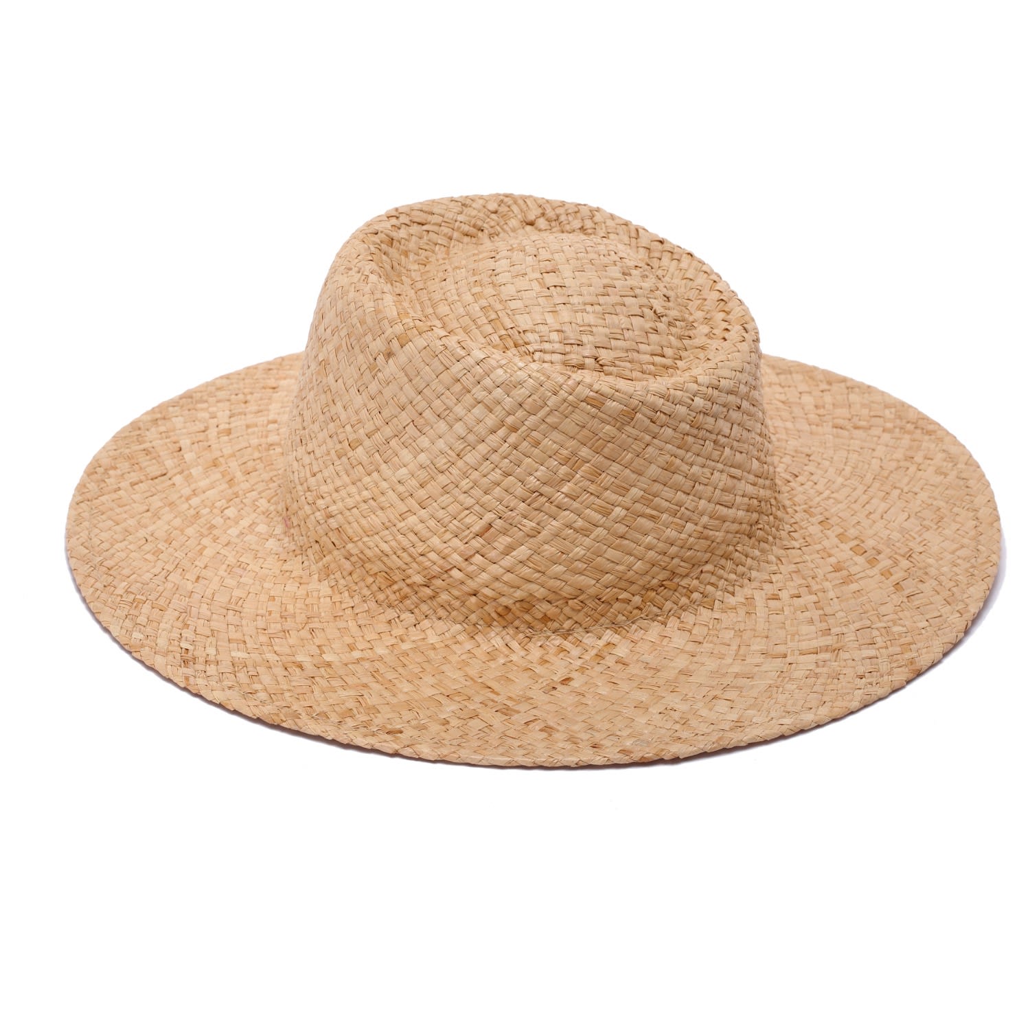 Women’s Neutrals Hand Crafted Straw Hat Small Justine Hats