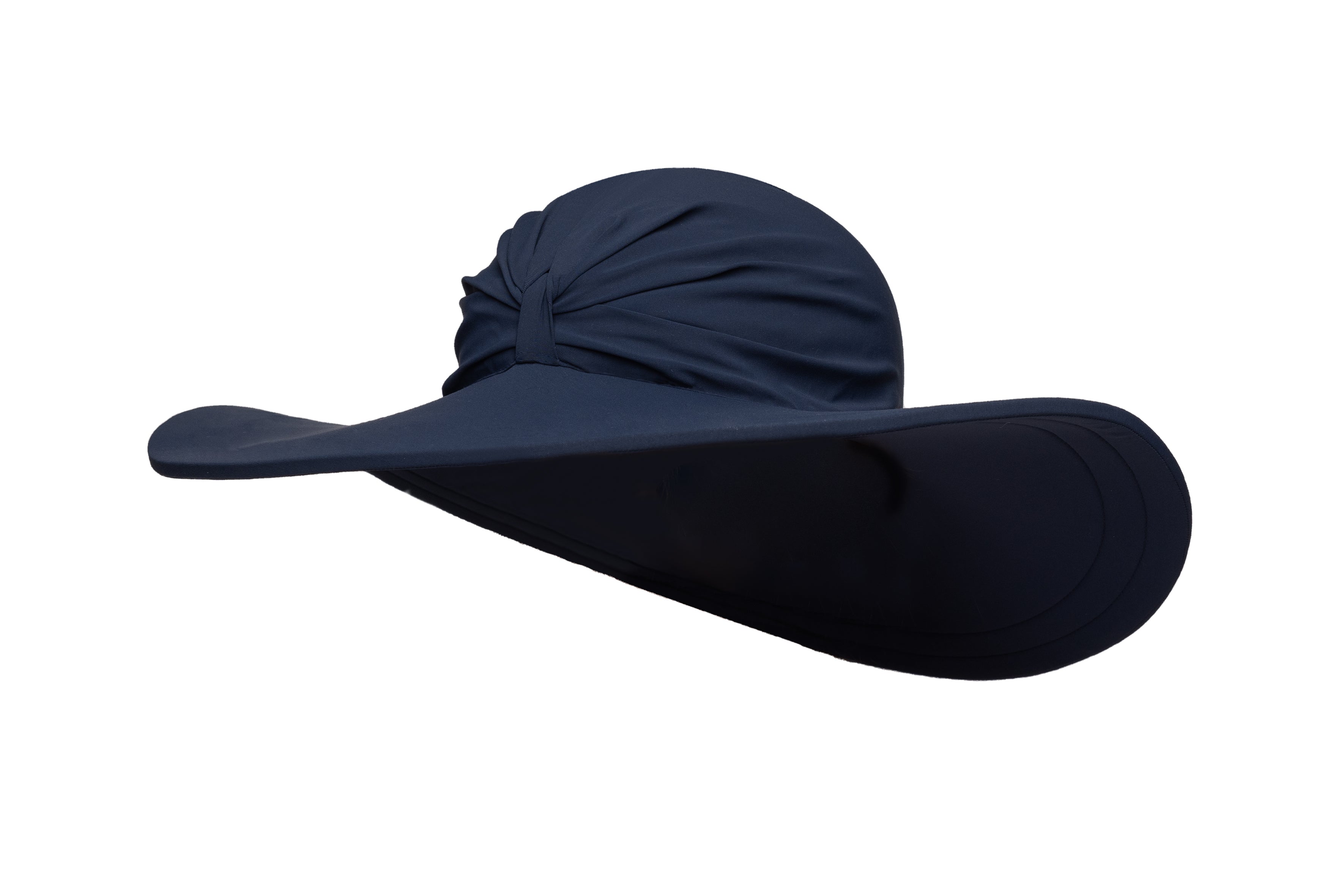 Kalani Sunwear Women's Blue Bahamas Uv Sun Hat Navy In Blue