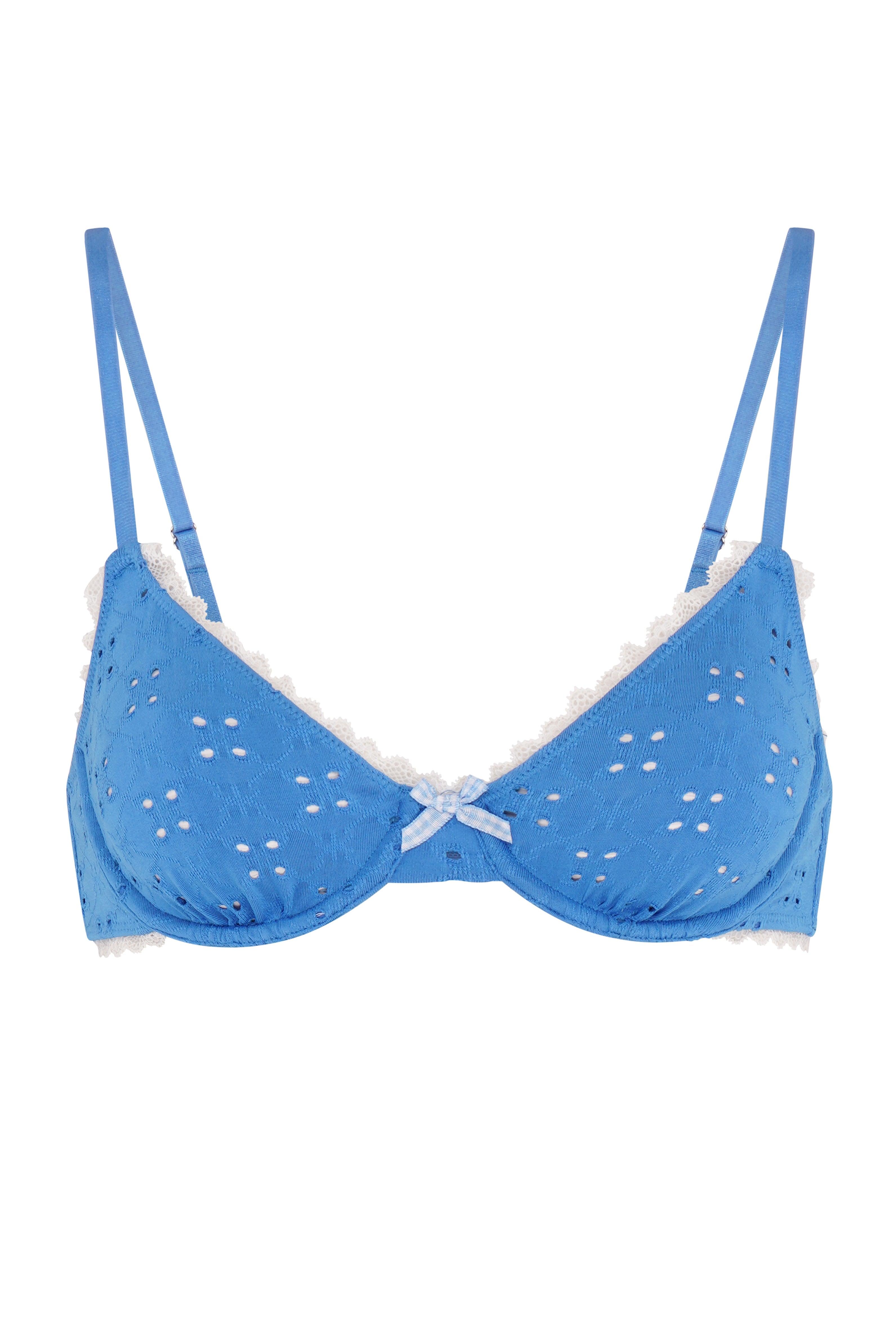 Wild Lovers London Women's Blue Nova Bra In Blue