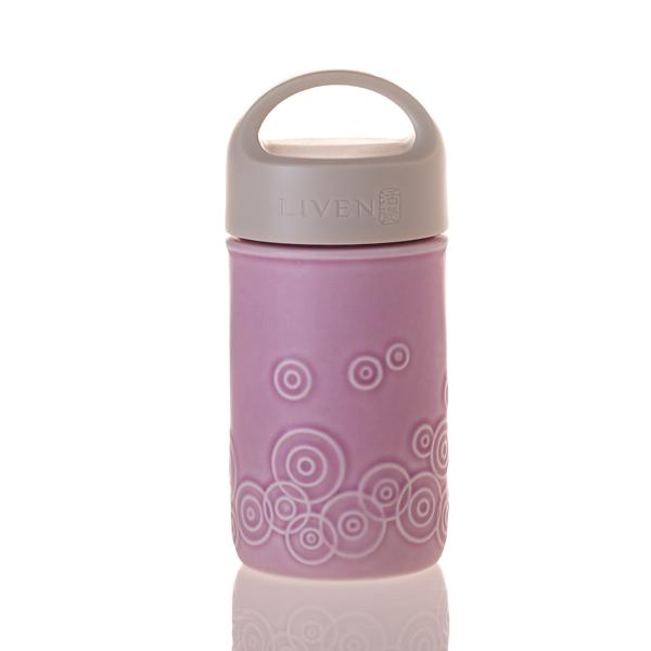 Pink / Purple Liven Destiny Travel Mug - Pink & Purple Acera