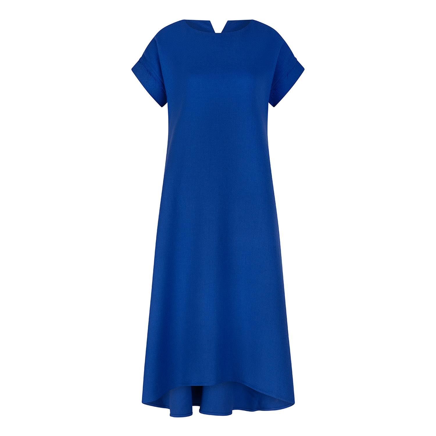 Clothes By Locker Room Women's Relaxed Blue Midi Dress In Blue