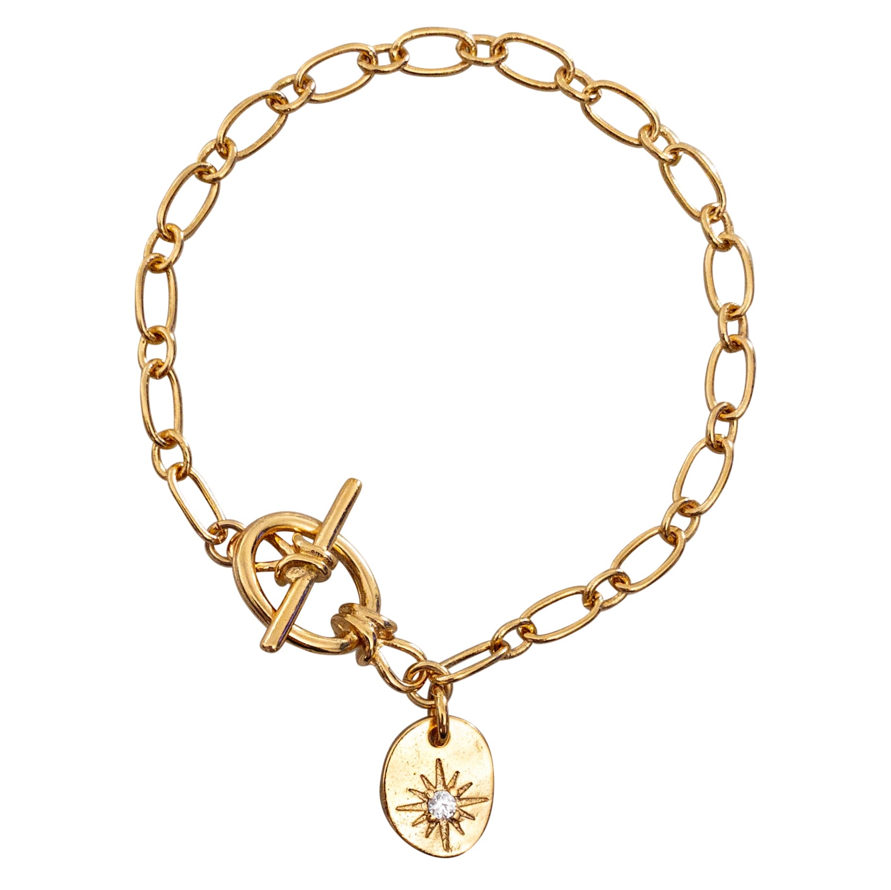 In Cauda Venenum Women's Gold Vega Bracelet In Gold