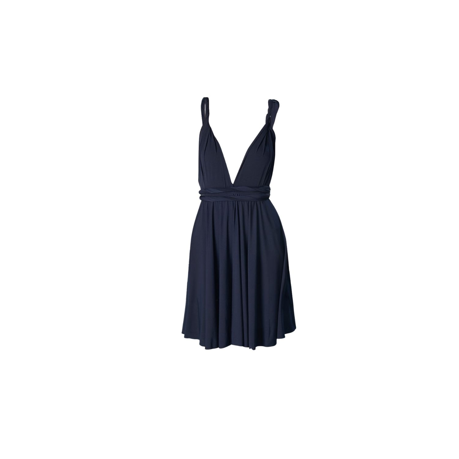 Ceylan Bcn Women's Blue Mini Dress Navy In Blue