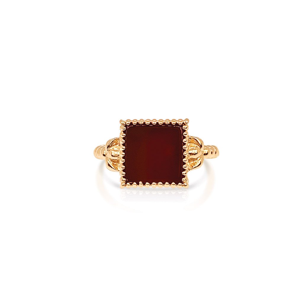 Women’s Gold Carnelian Queen Ring Shop Lausanne