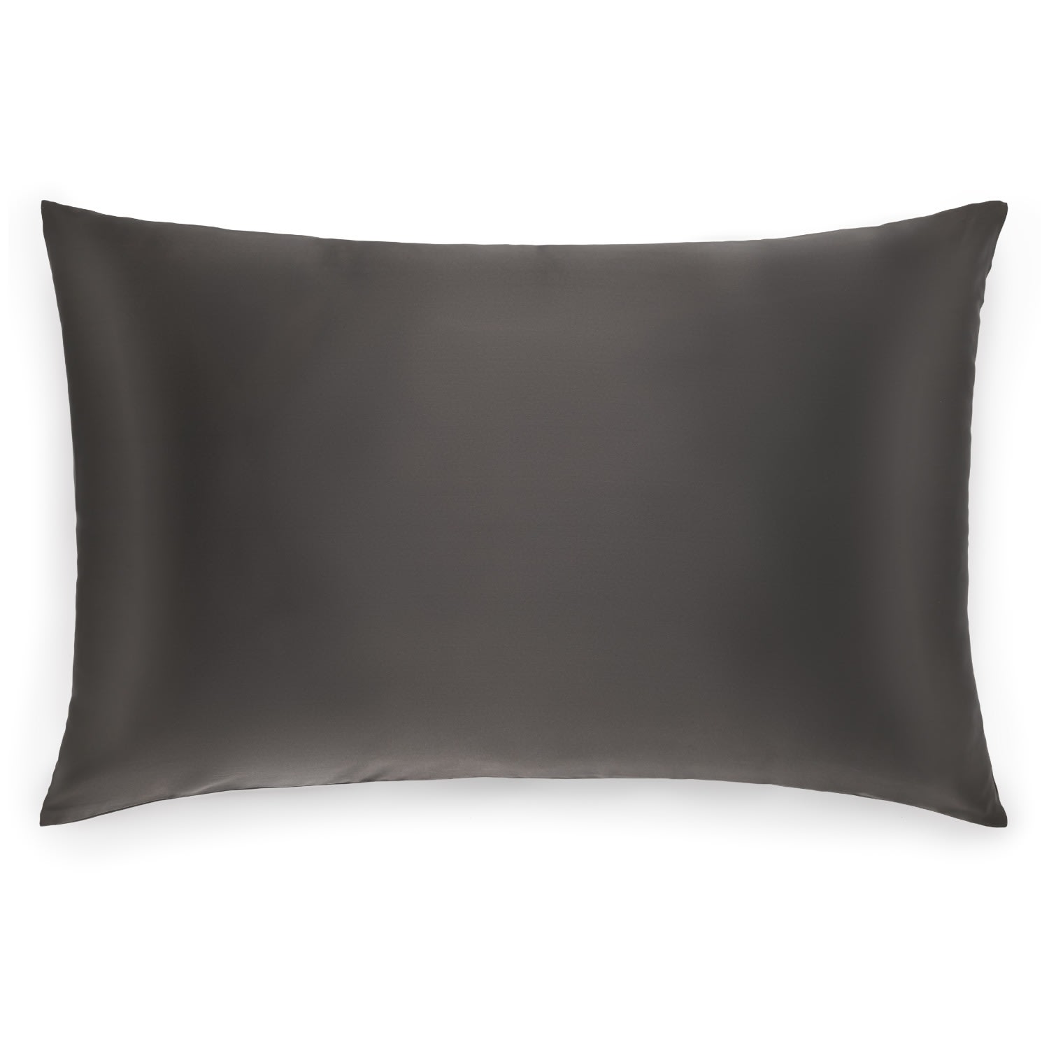 Silk Works Grey  Pillowcase In Gray