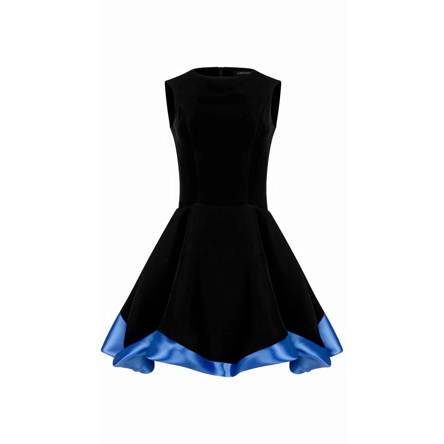 Women's Black The Bluebell Dress | Extra Small | Virmaigne