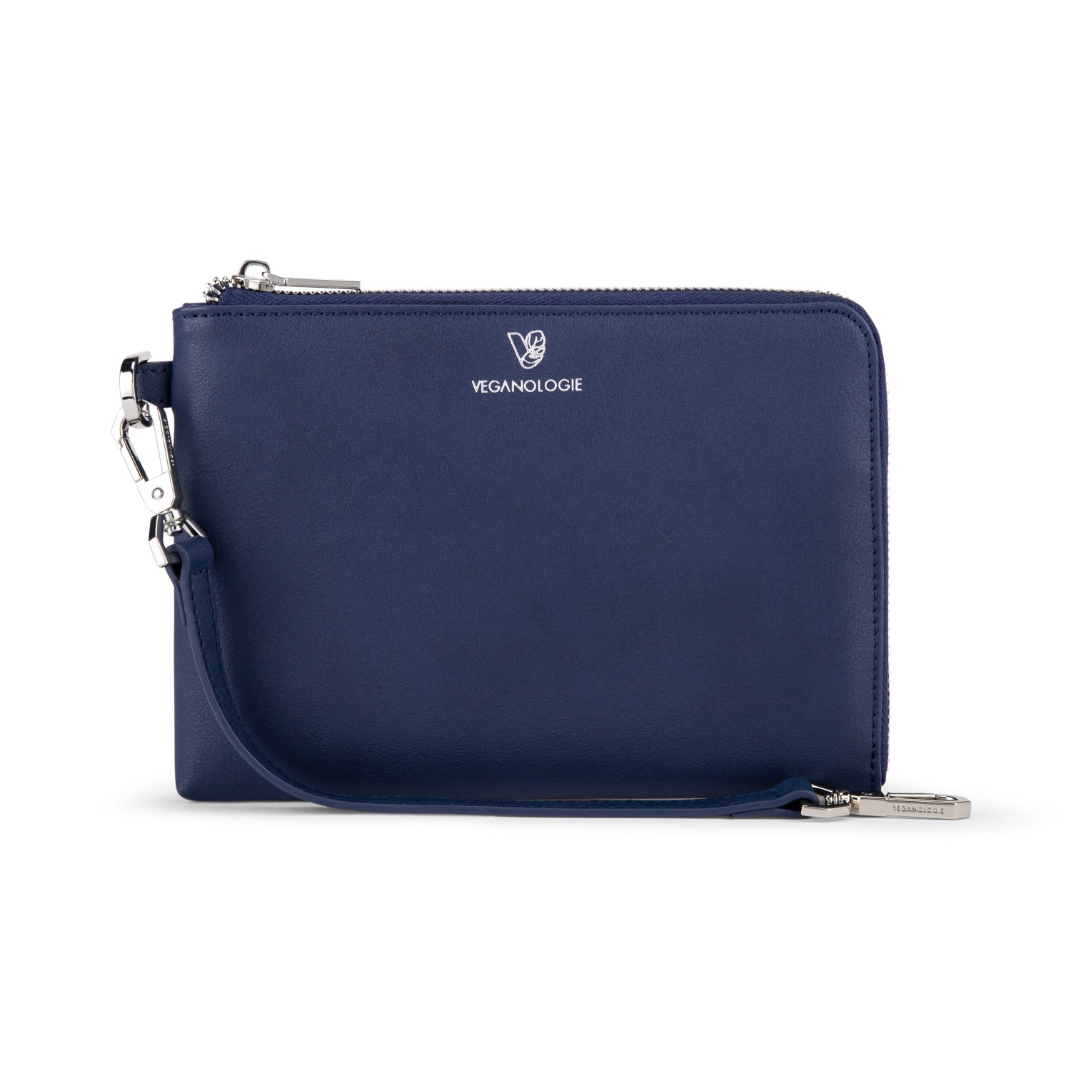 Veganologie Women's Demi Pouch In Blueberry - Small In Blue
