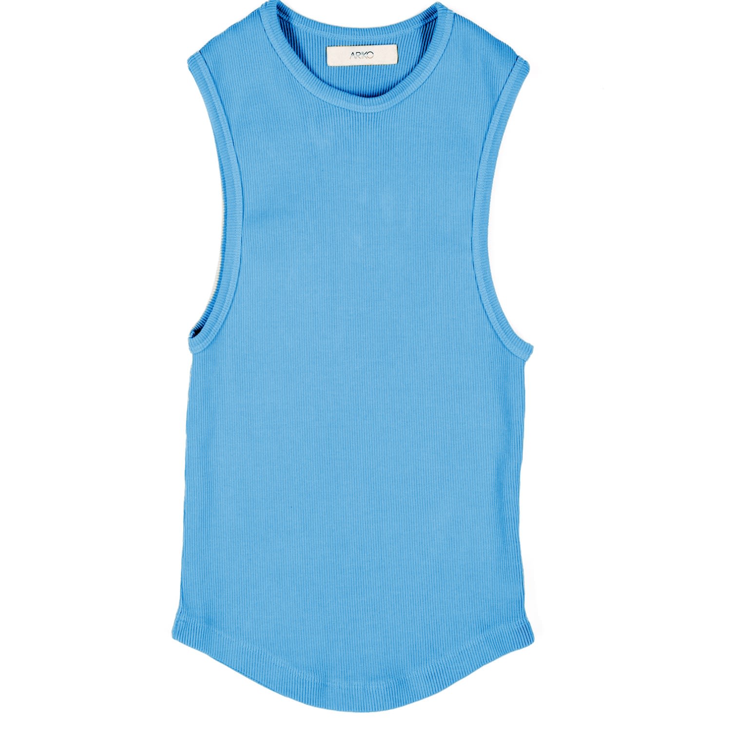 Ariko Women's Blue Wave Scallop Tank In Blue