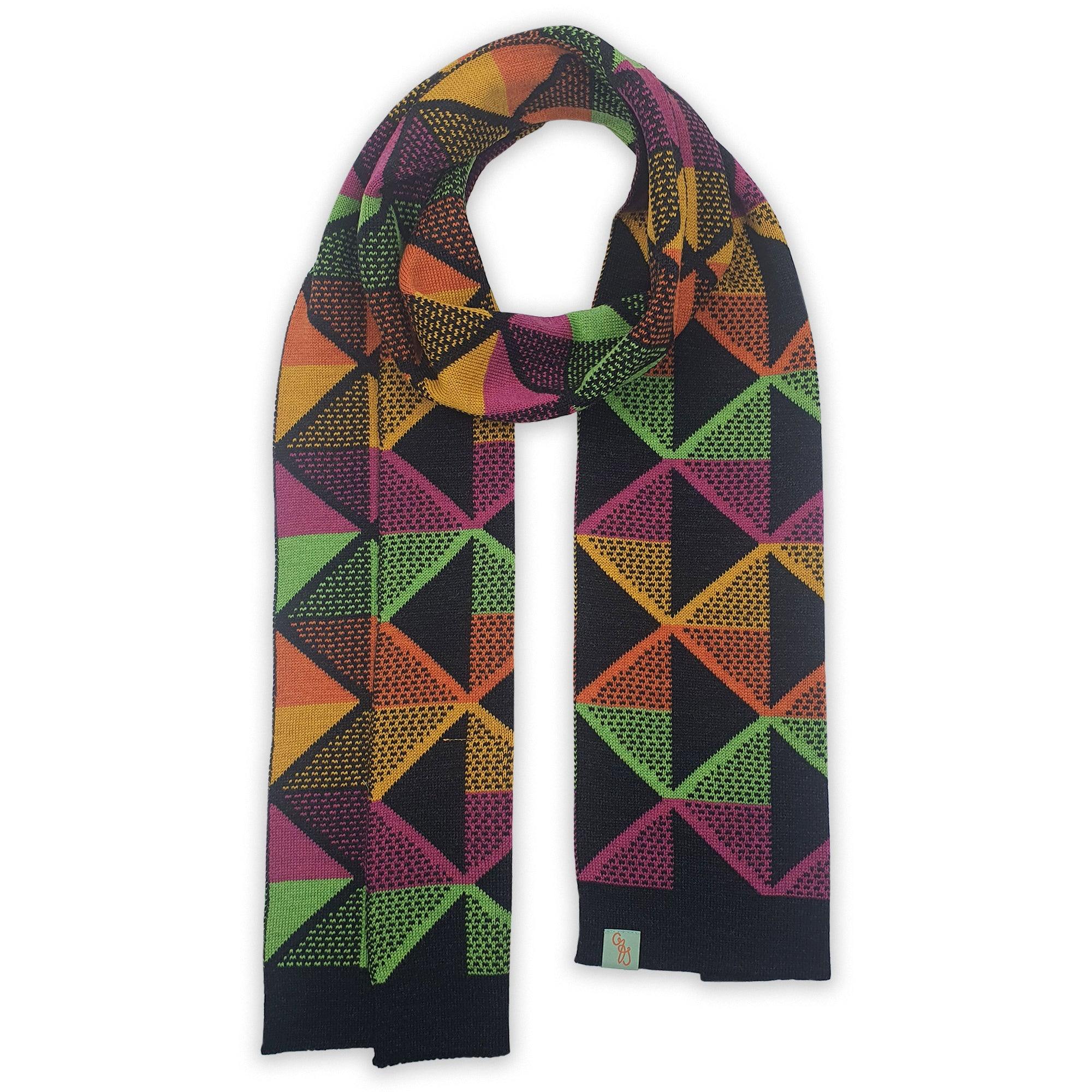 Otto & Spike Women's Scarves - Gracie - Merino - Black