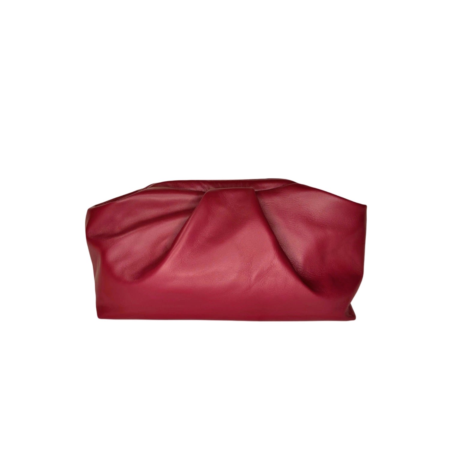 Ruj Heritage Women's Red Puffy Bag Cherry