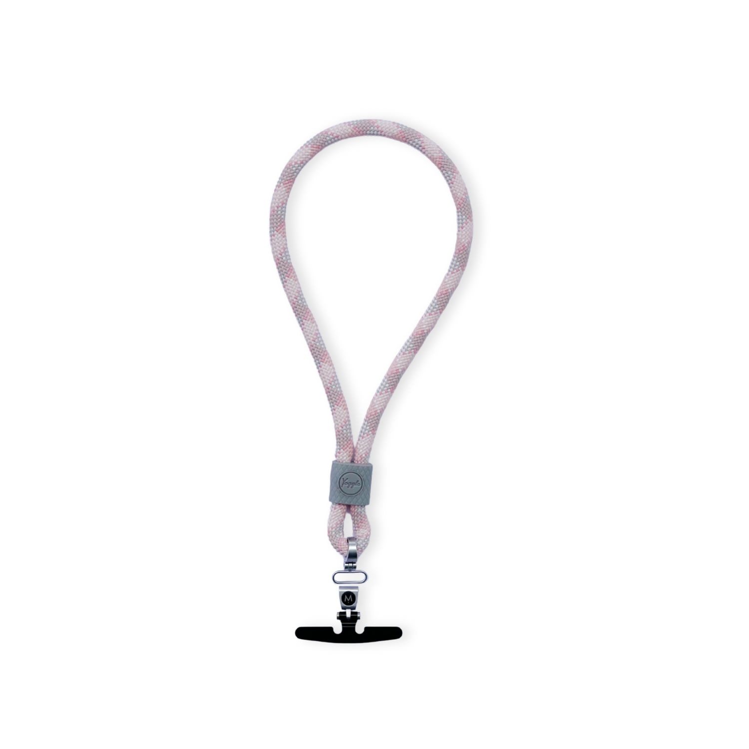 Pink / Purple Yoggle Click Hand Wrist Phone Strap - The Wes - Muted Pink M. craftsman