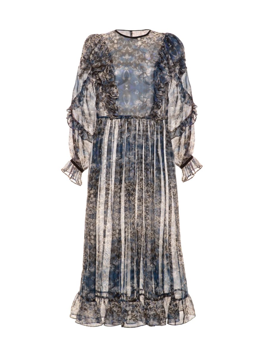 Women's Blue Becky Dress | Extra Small | Helene Galwas