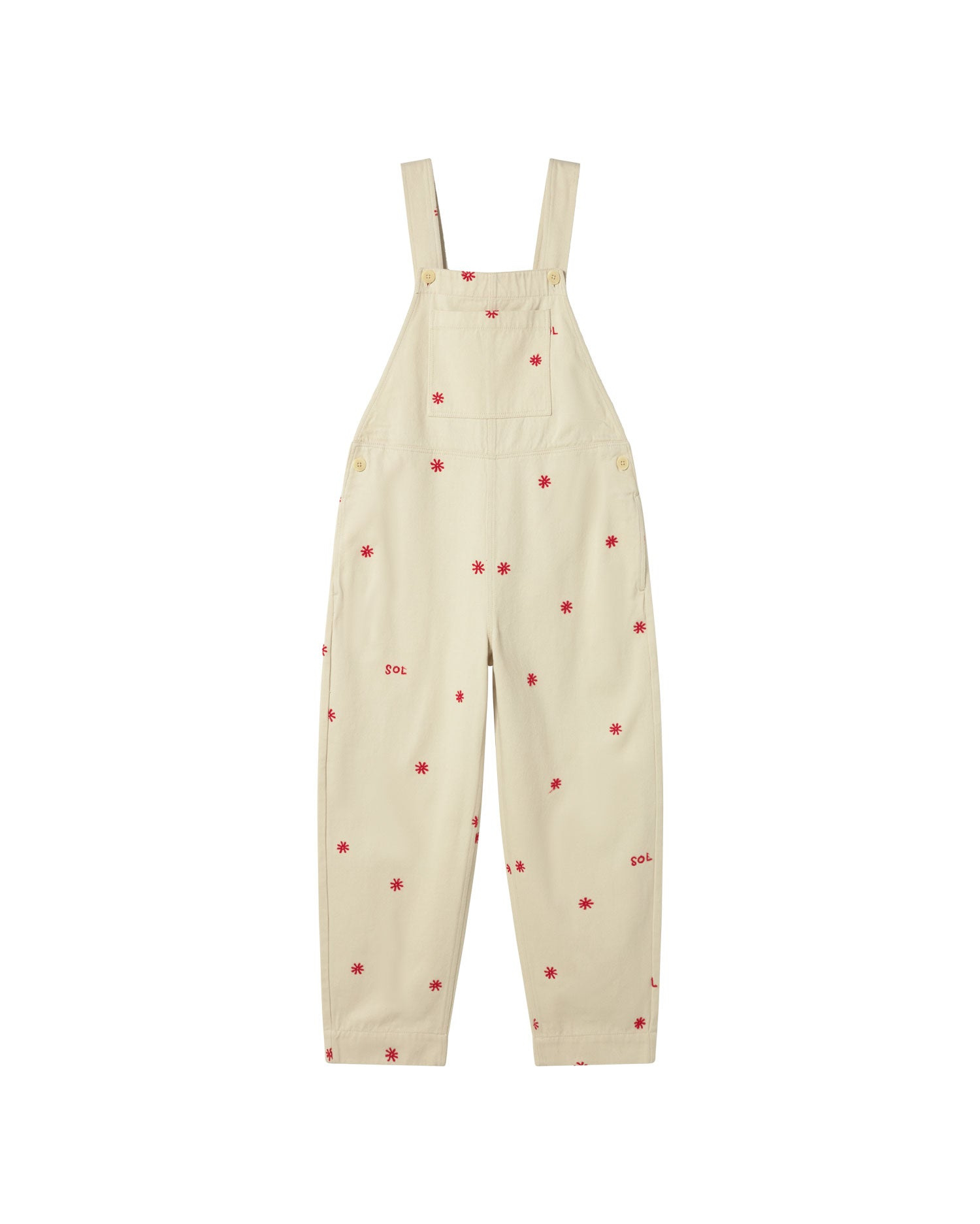 Thinking Mu Women's Neutrals Ecru Jumpsuit Luz In Beige