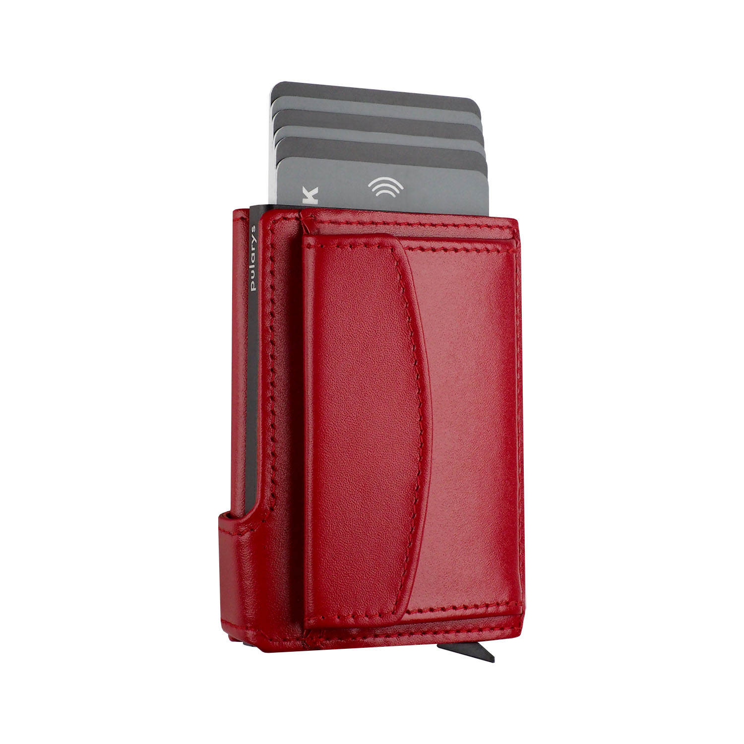 Women’s Pularys Rfid Wallet - London Style In Red Colour