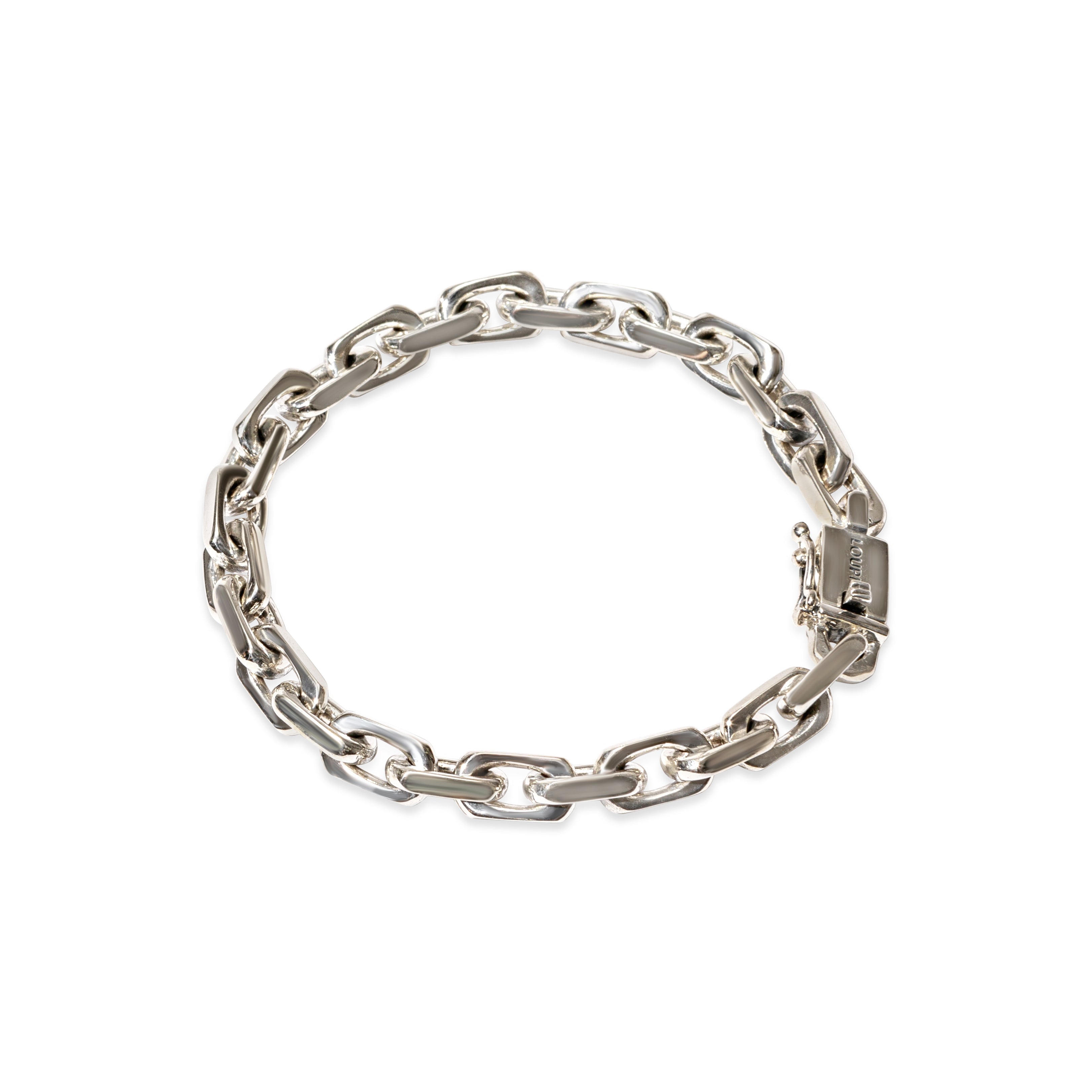 Loupn Men's Bring It Chain Bracelet - Sterling Silver In Silver