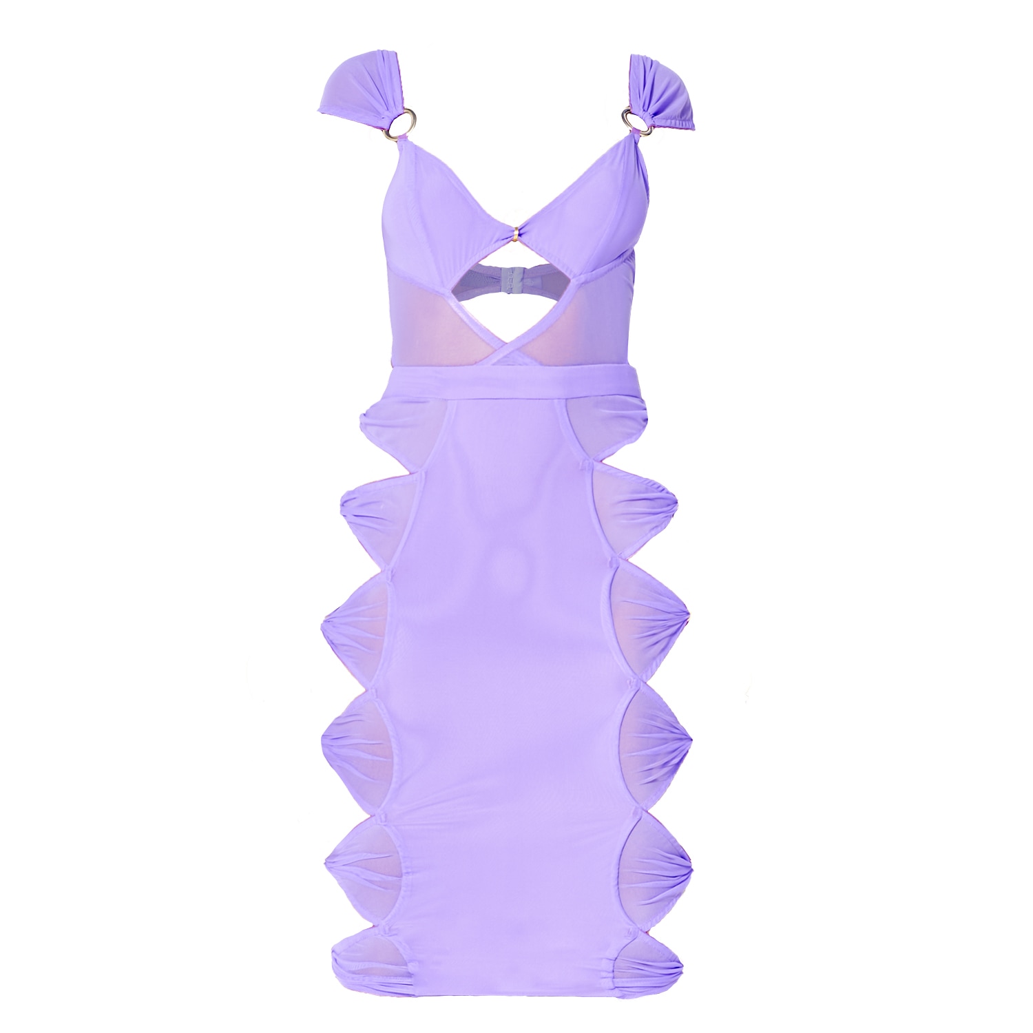 Women’s Pink / Purple The Ringside Dress - Lavender Small Bao Tranchi