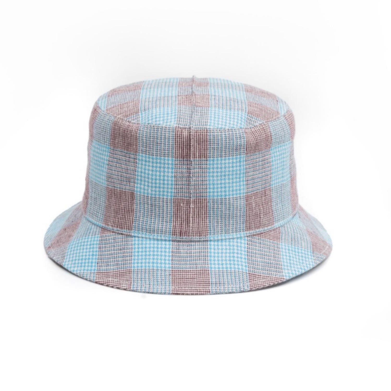 Women’s Traveller Blue Checked Linen 56Cm Anthony Peto