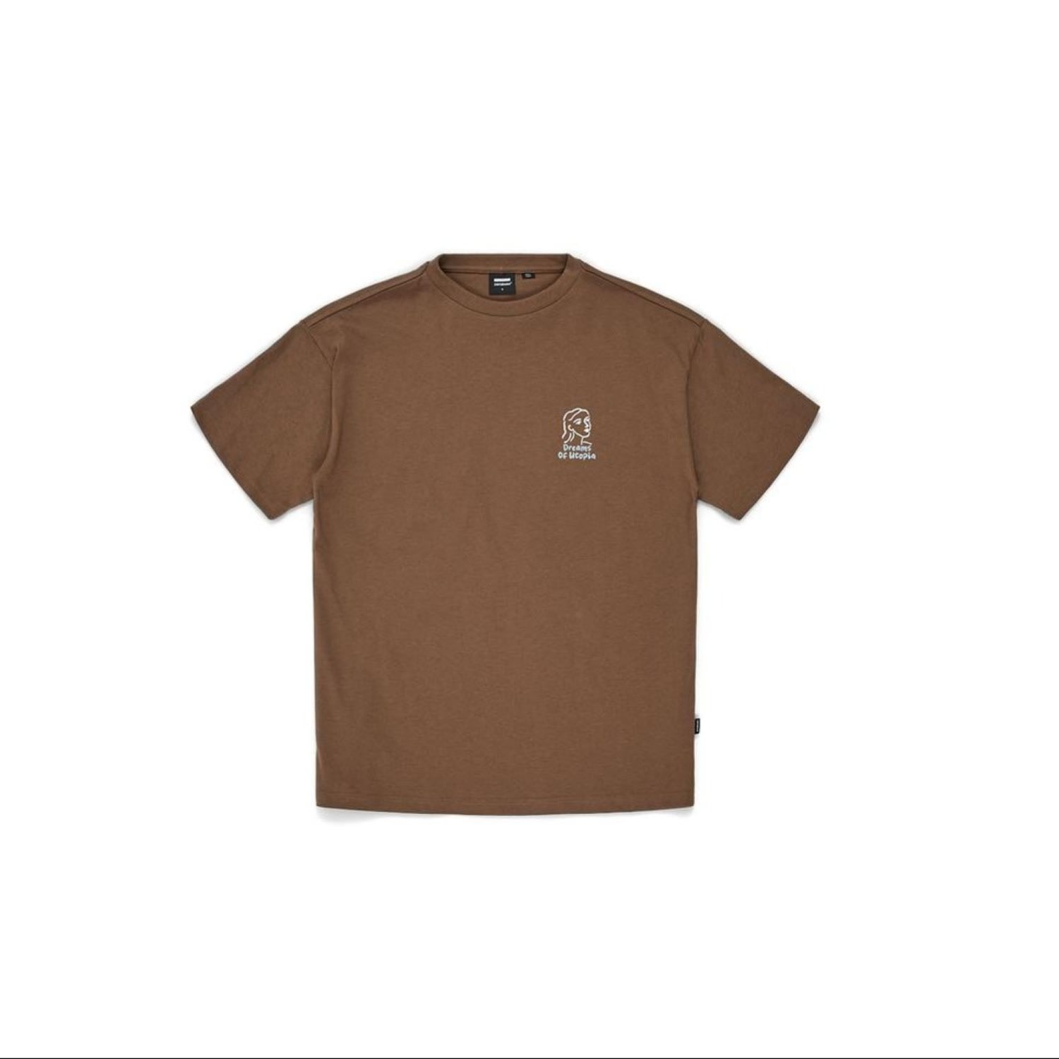 Dr Denim Men's Trooper Tee - Brown Draw