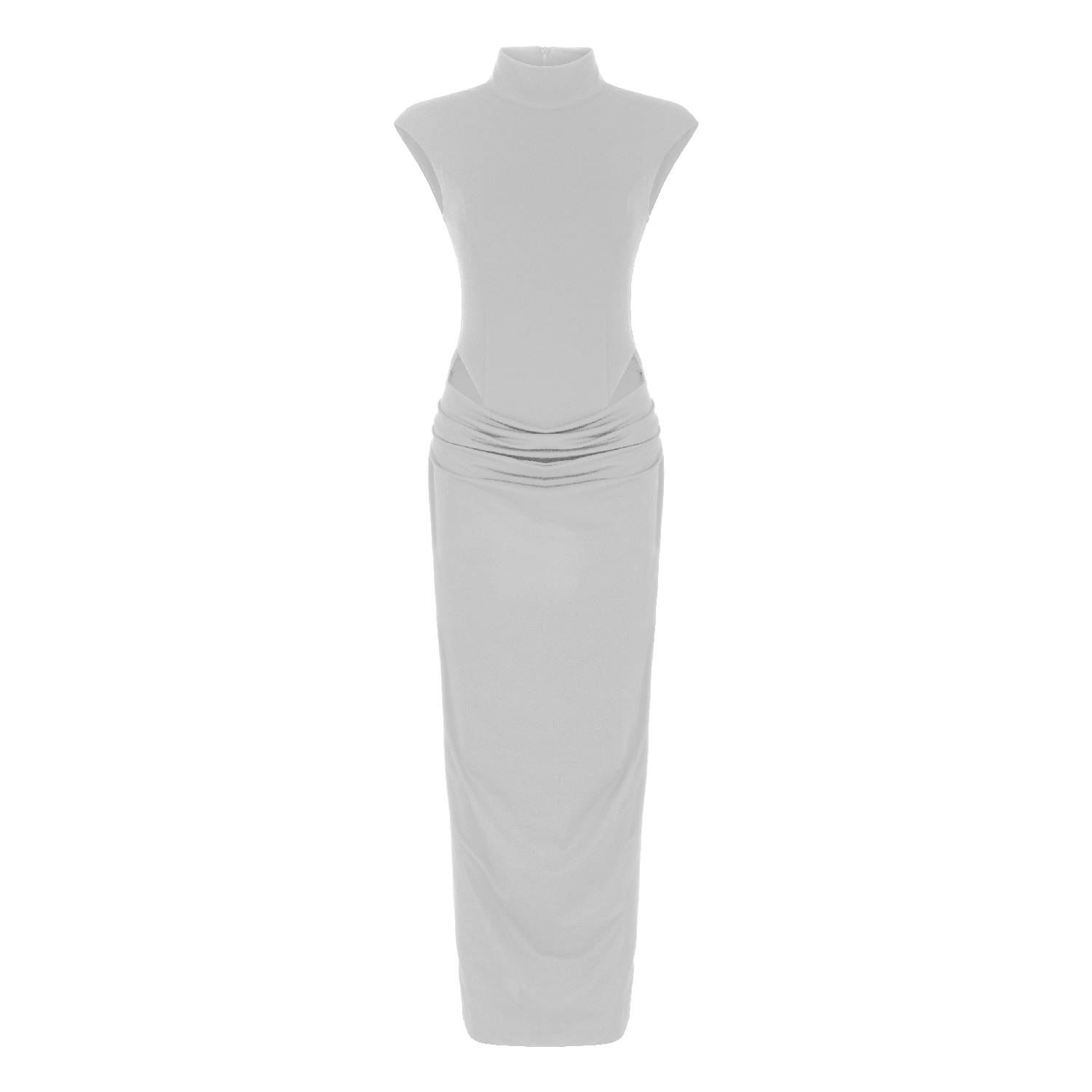 Khéla The Label Women's Grey Stunner Dress In Pearl In Gray