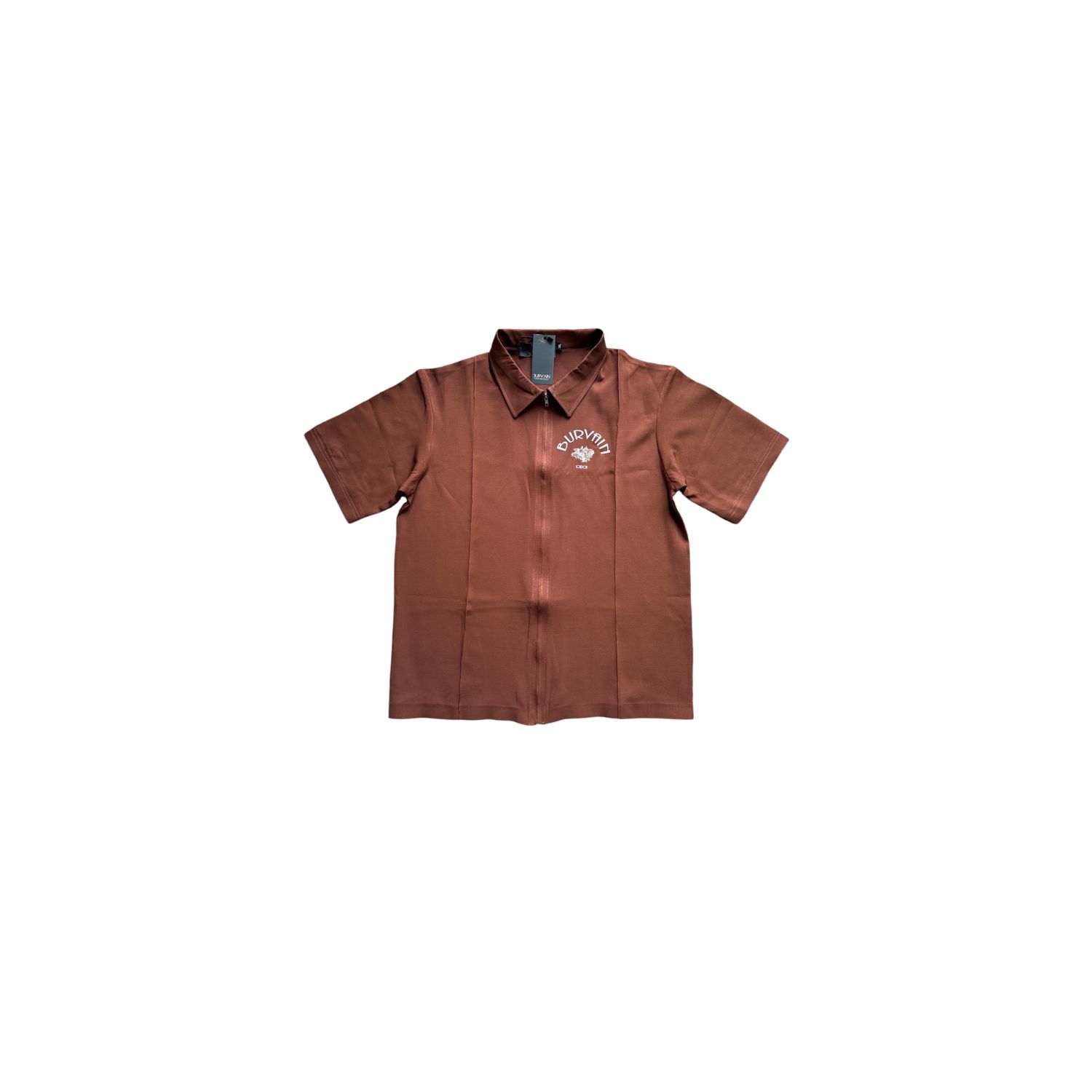 Burvain Men's Brown Elan Tee