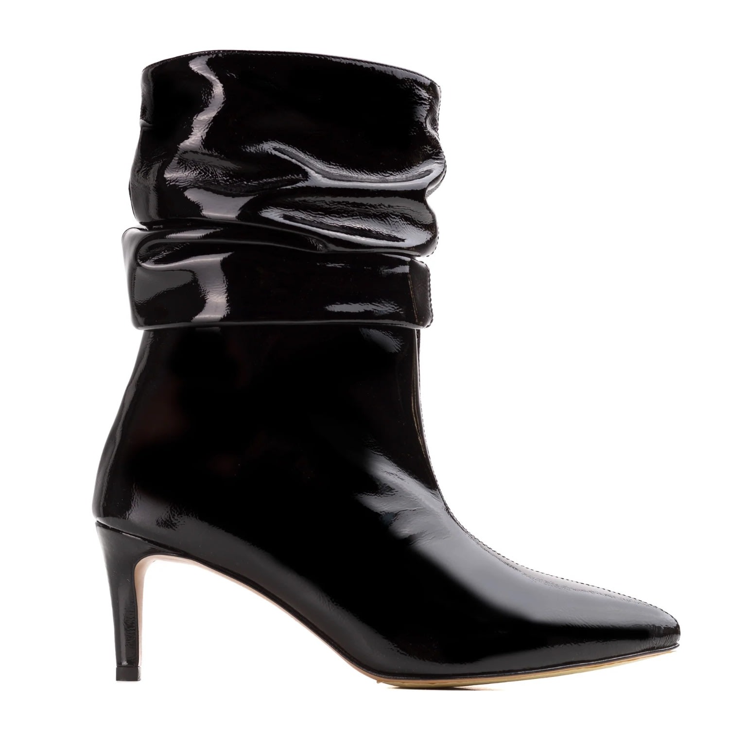 Ginissima Women's Black Patent Leather Eva Boots In Black