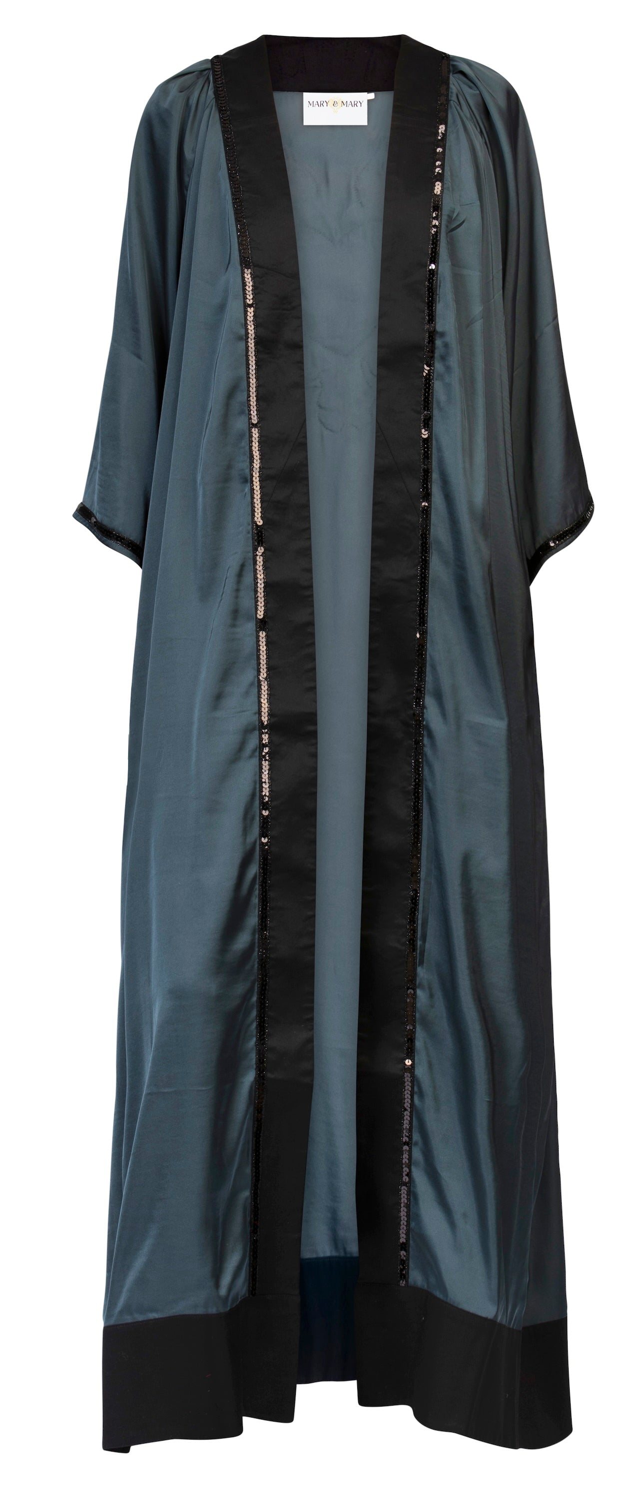 Mary&mary Women's Blue / Black The Midnight Ocean Kimono