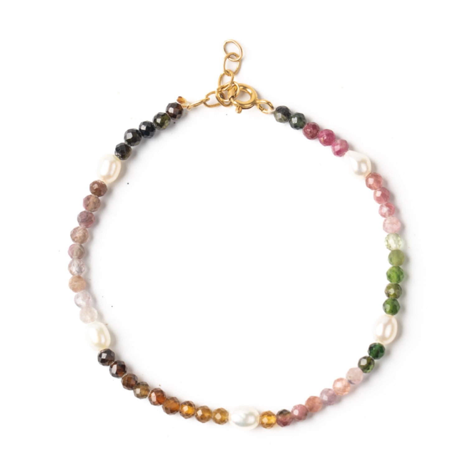 The Link Between Women's Multi Renaissance Mosaic Gold Vermeil Bracelet In Yellow