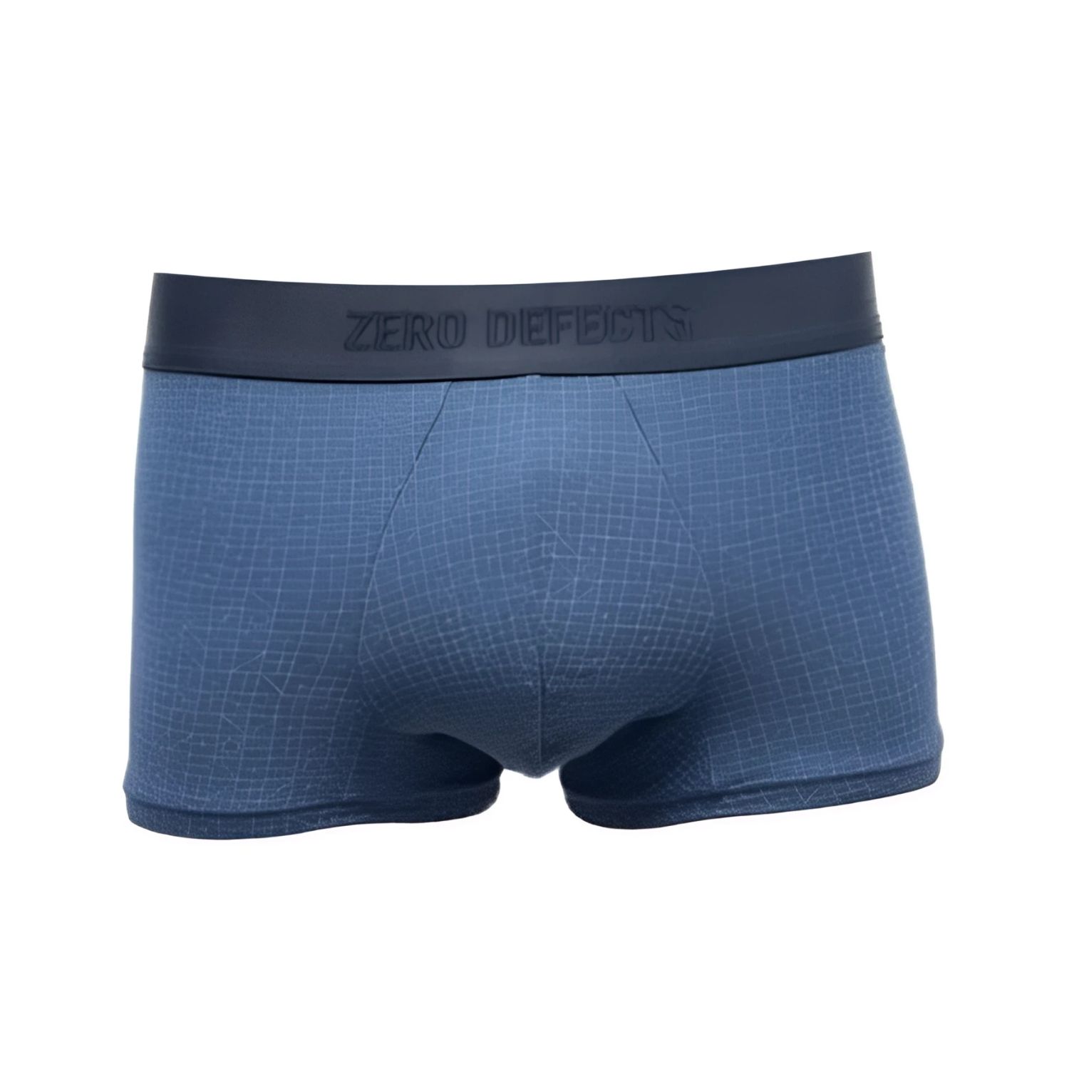 Zd Zero Defects Men's Popeye Trunk – Nautical Print & Comfortable Fit – Color Navy Blue