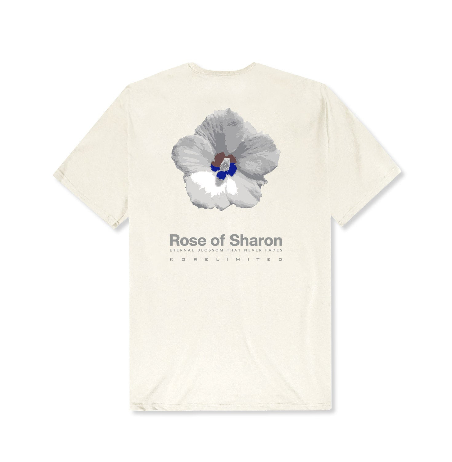 Korelimited Men's White Mugunghwa Tee In Cream In Neutral