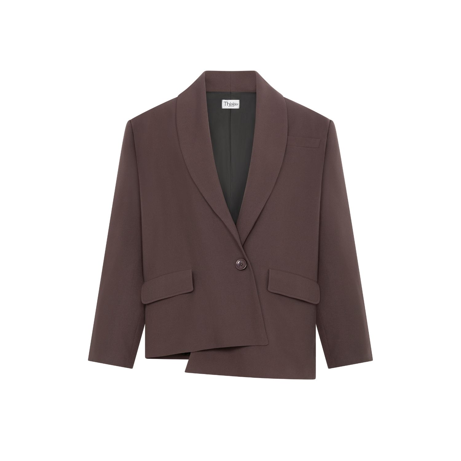 Women's Arya Jacket - Brown | Large | Thisisu Collection