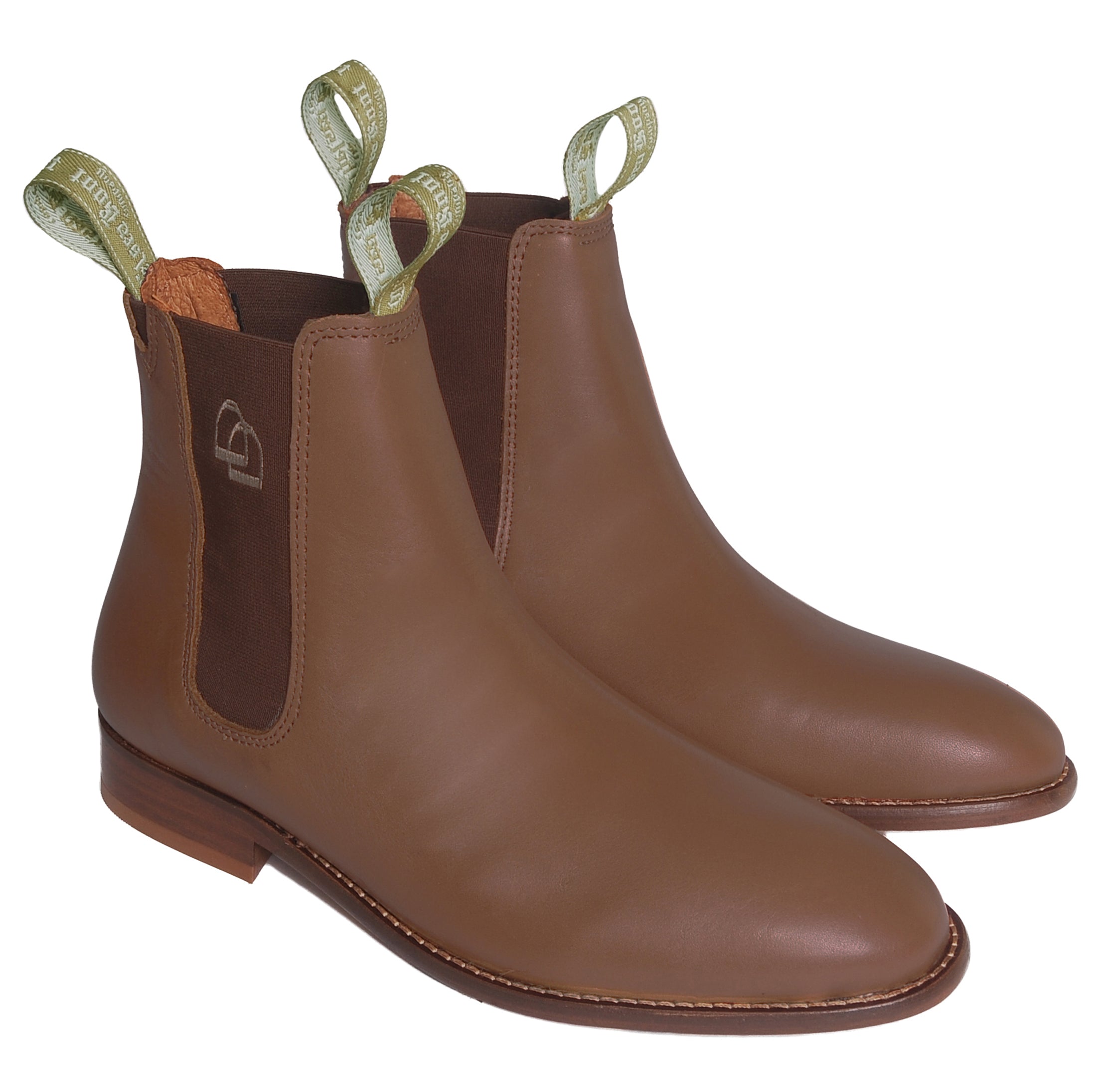 The Chelsea Boot Co Est. 1851 Women's Original Chelsea Boot In Tan/lt Brown Leather In Brown