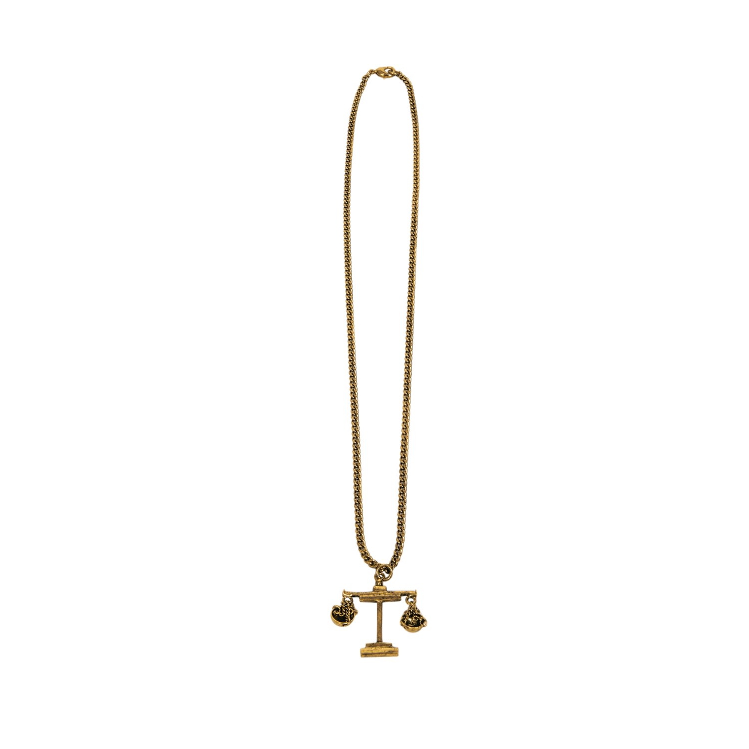 Women’s Scale Necklace - Gold Lovard