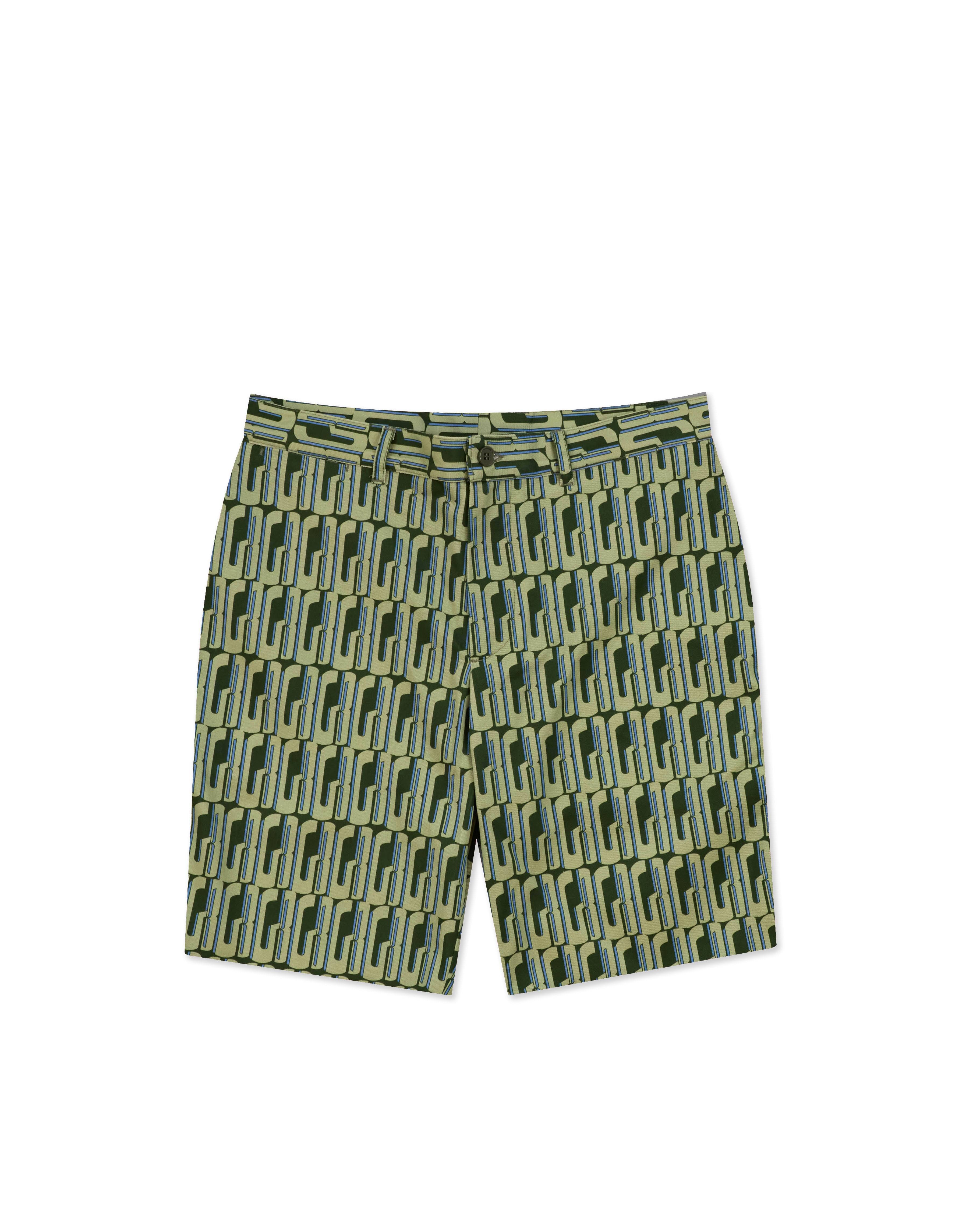 Gresham Blake Men's Graphic Gb Green Shorts