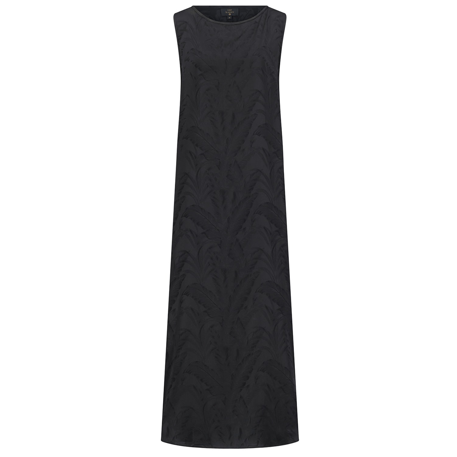 Women’s Silk Inner Dress Black Small Azzalia