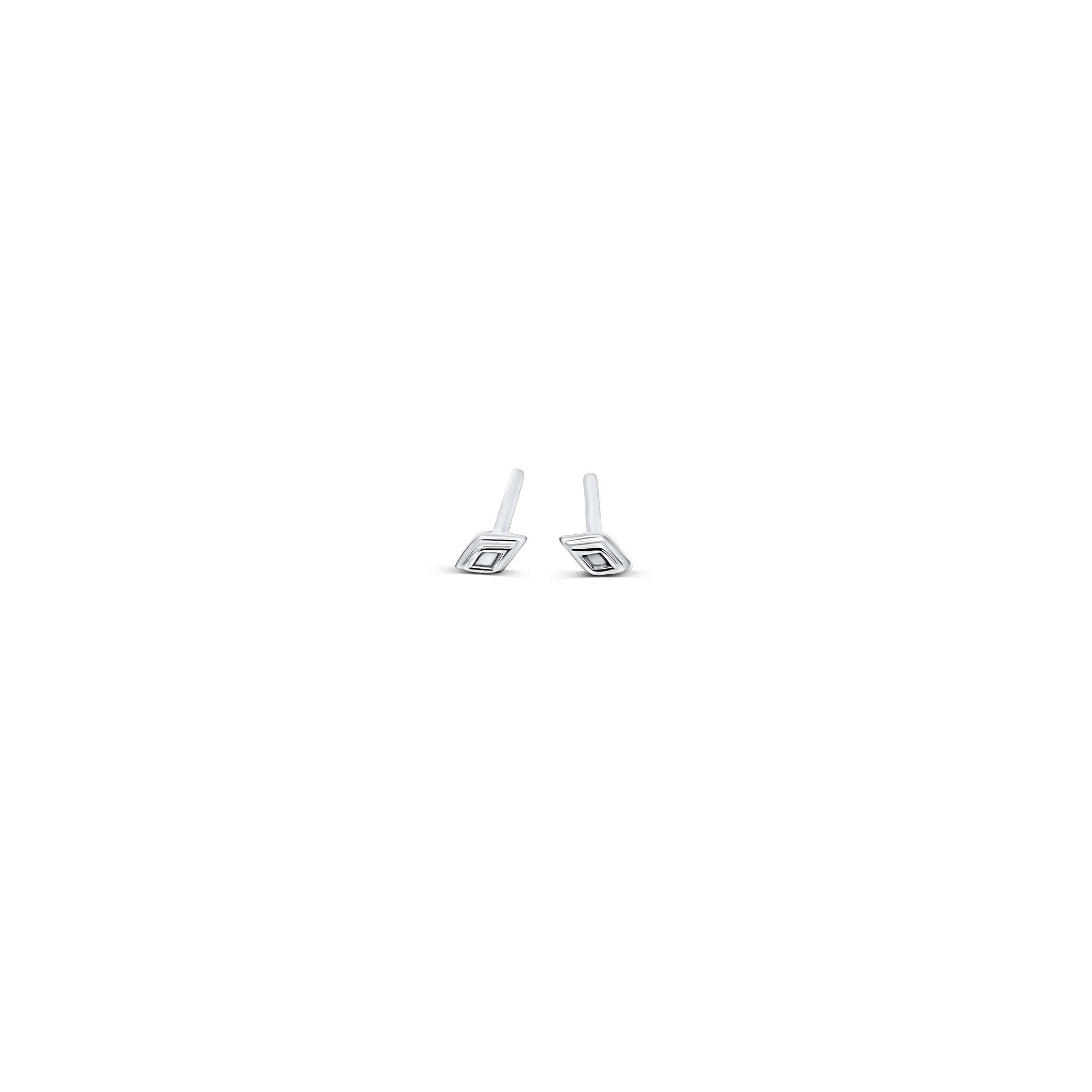 Rraine Jewelry Women's Silver Mini Classic Studs In Silver
