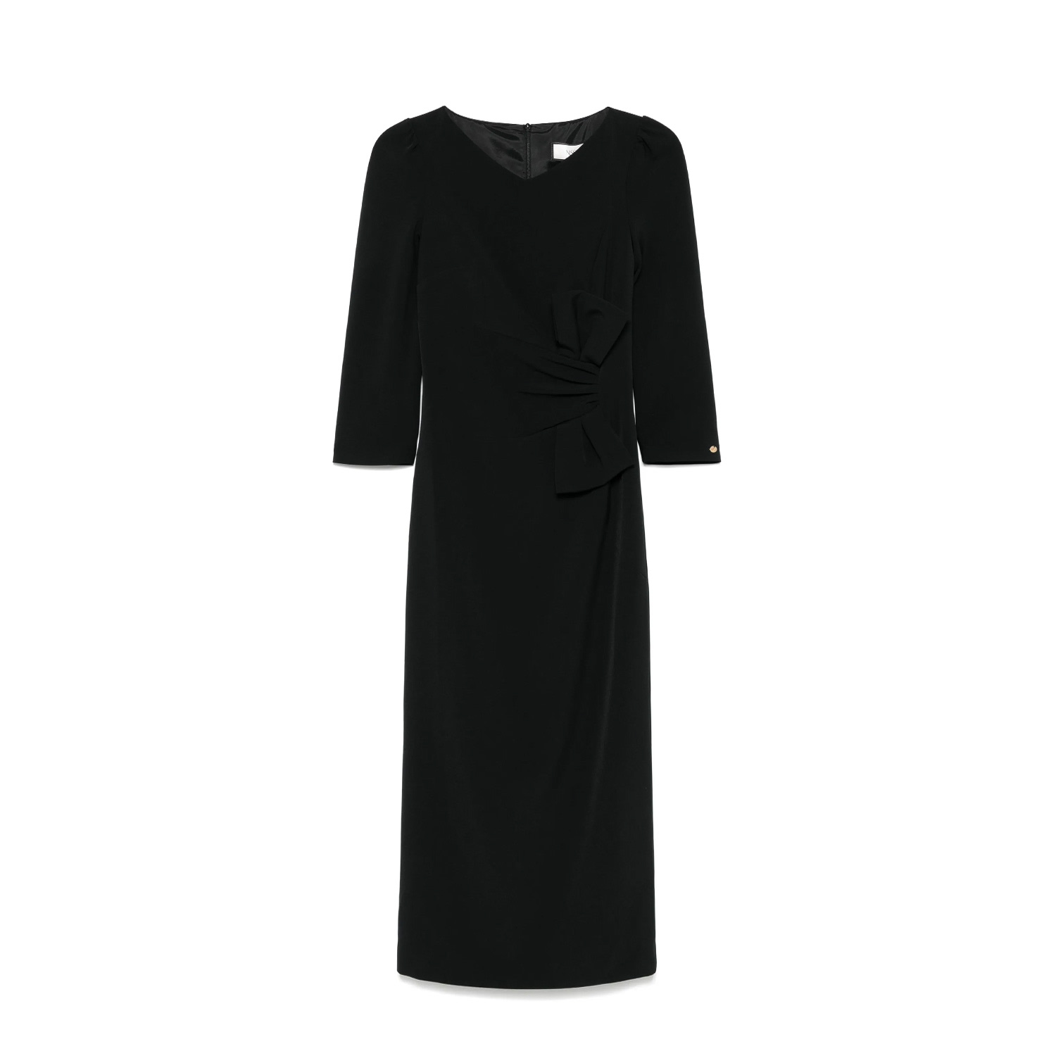 Women's Bodycon Midi Dress Black | Small | Nissa