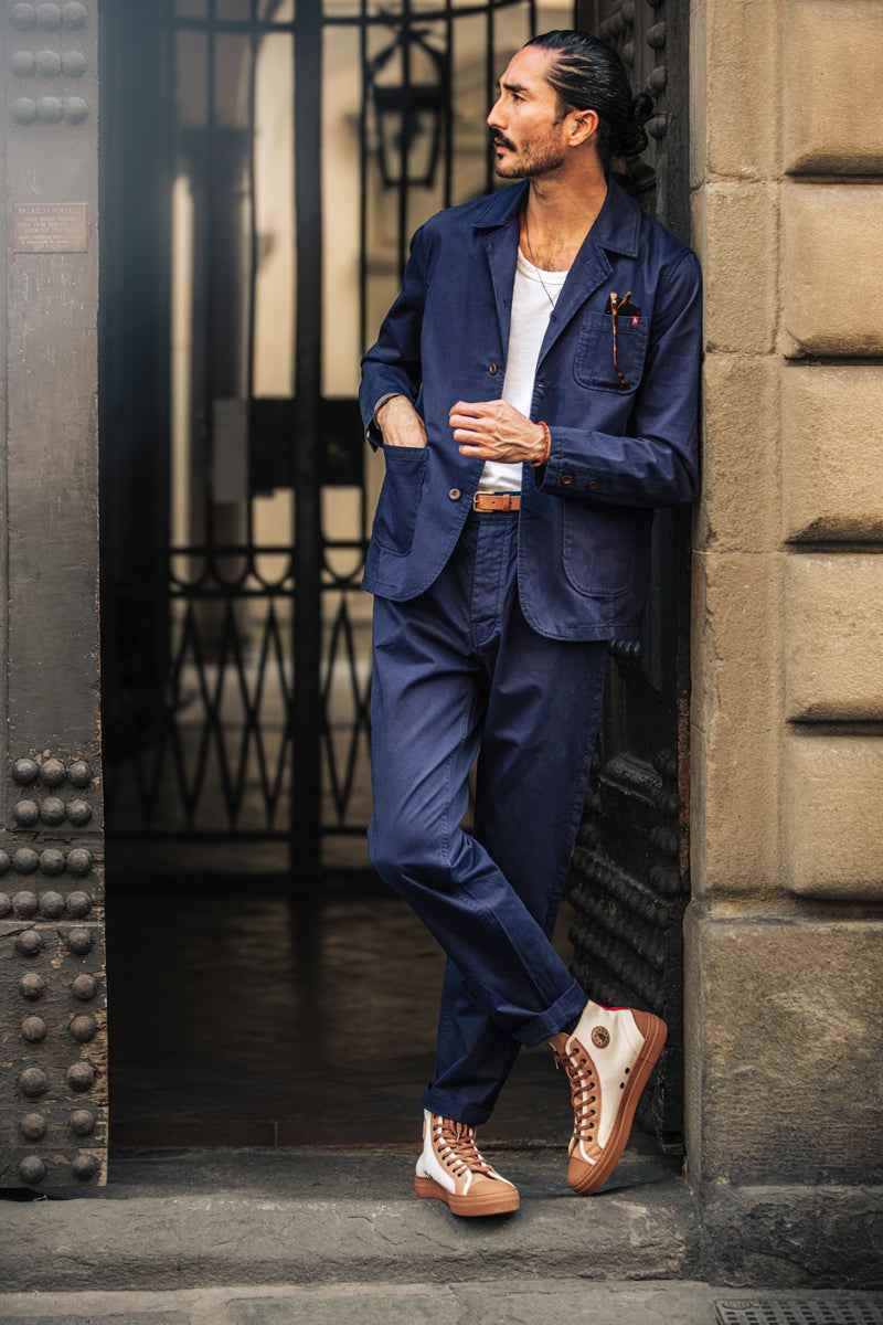 Hemingway Suit Jacket Midnight Blue | &SONS Trading Co | Wolf & Badger