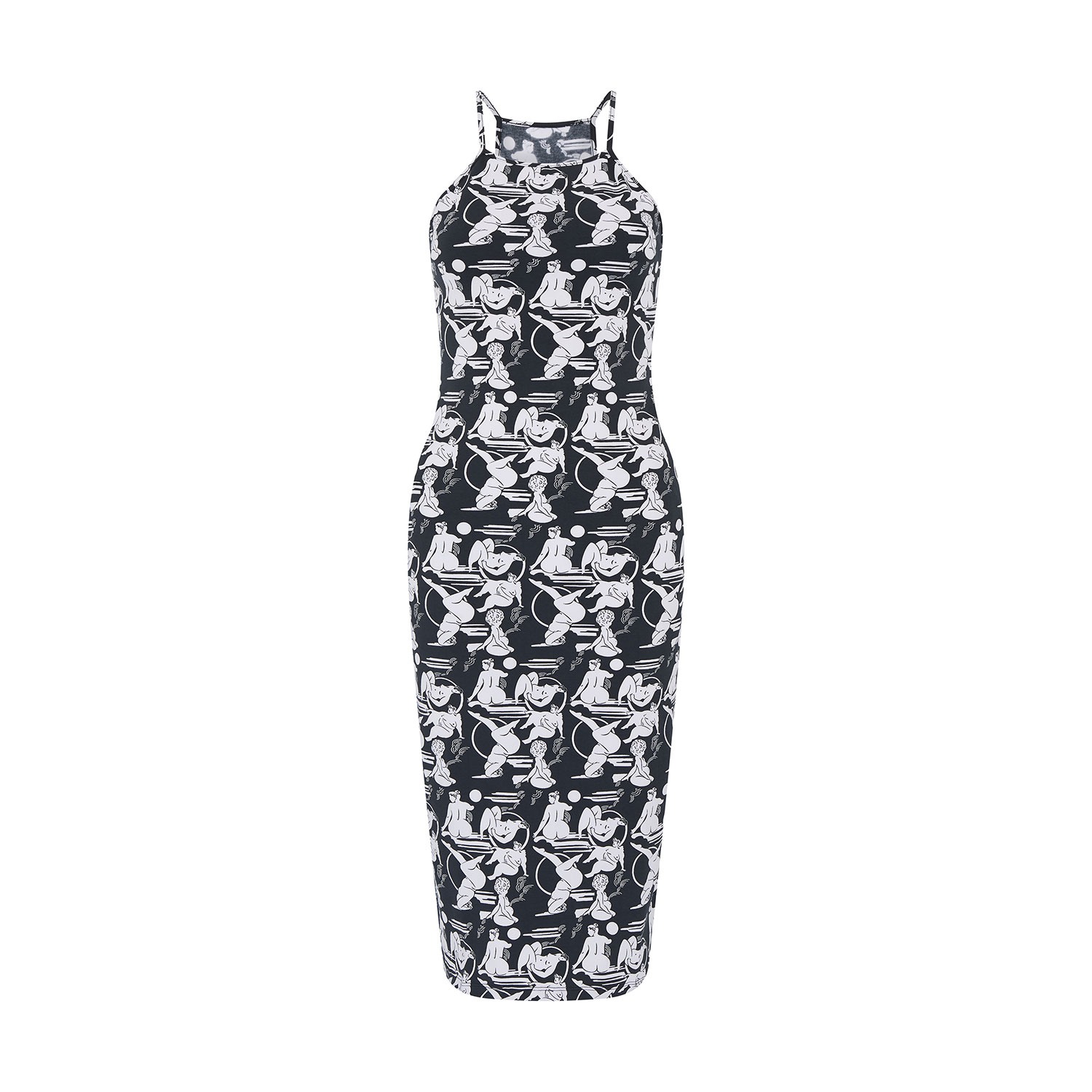 Eka Racer Back Dress In Libre | Manners London | Wolf & Badger
