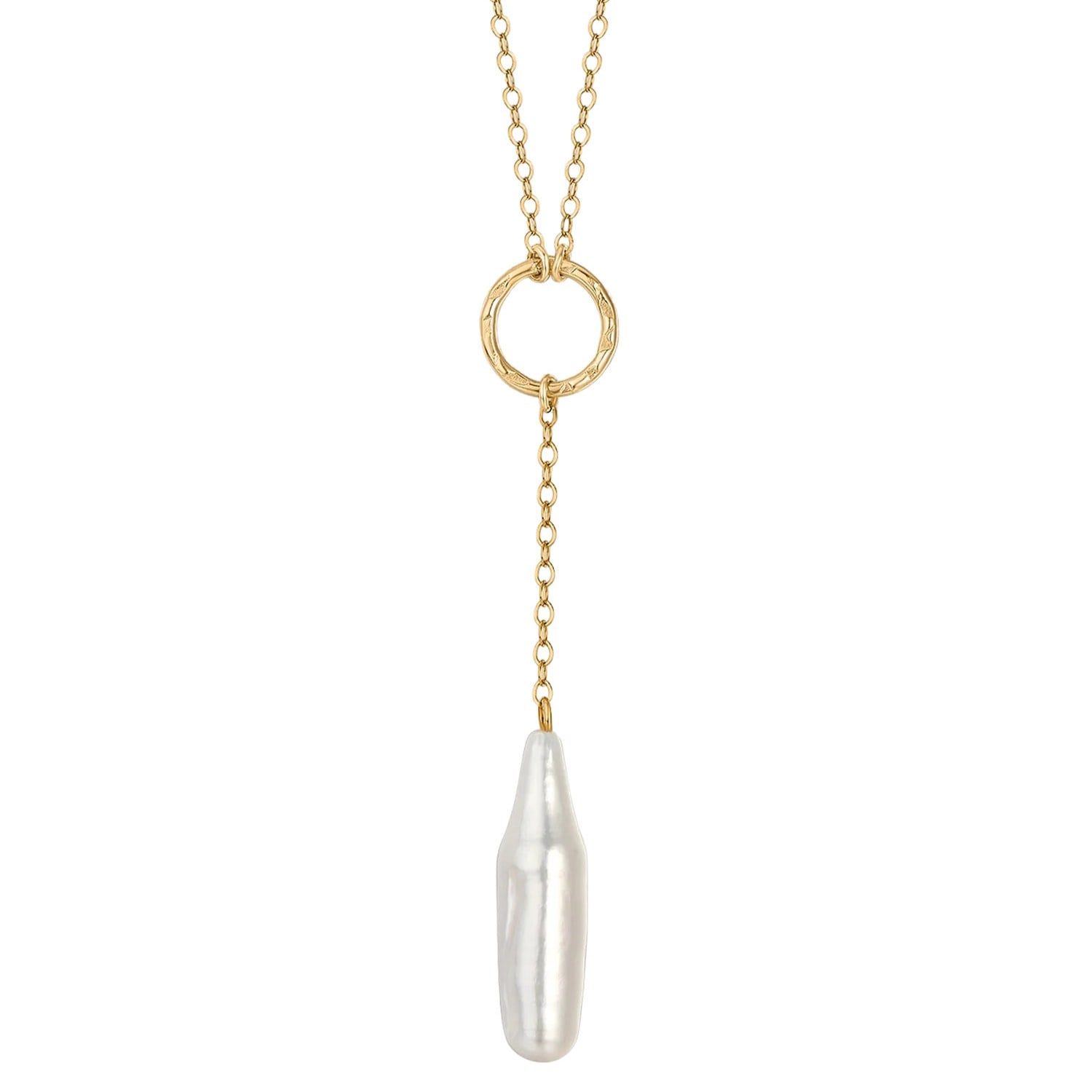 Katy Faye Women's Gold / White Gisèle Pearl Necklace