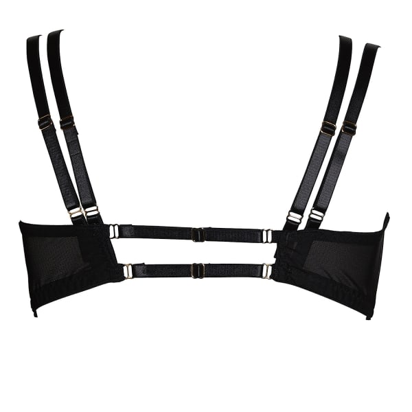 Something Wicked Mia Leather Soft Cup Triangle Bra