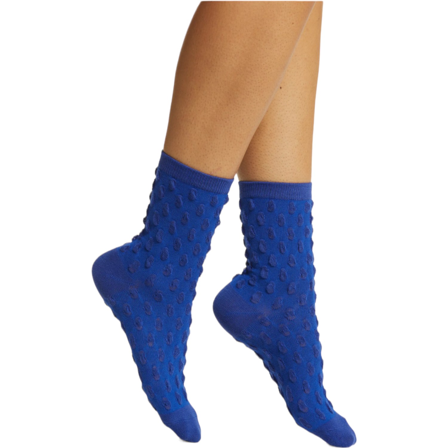 High Heel Jungle By Kathryn Eisman Women's Pink / Purple Waffle Combed Cotton Socks - Indigo In Pink/purple
